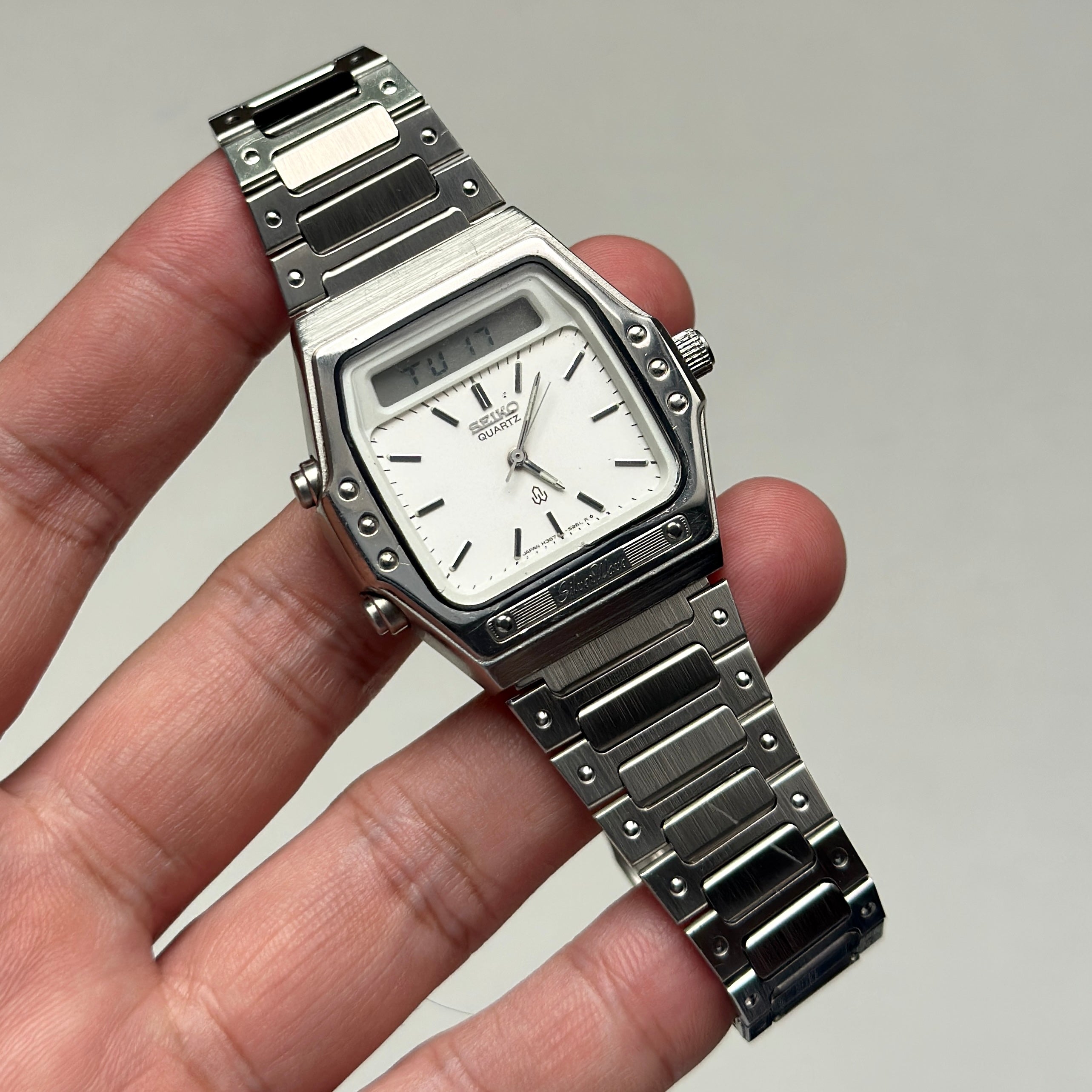 1981 Seiko Silverwave Ana-Digi H357-514A
