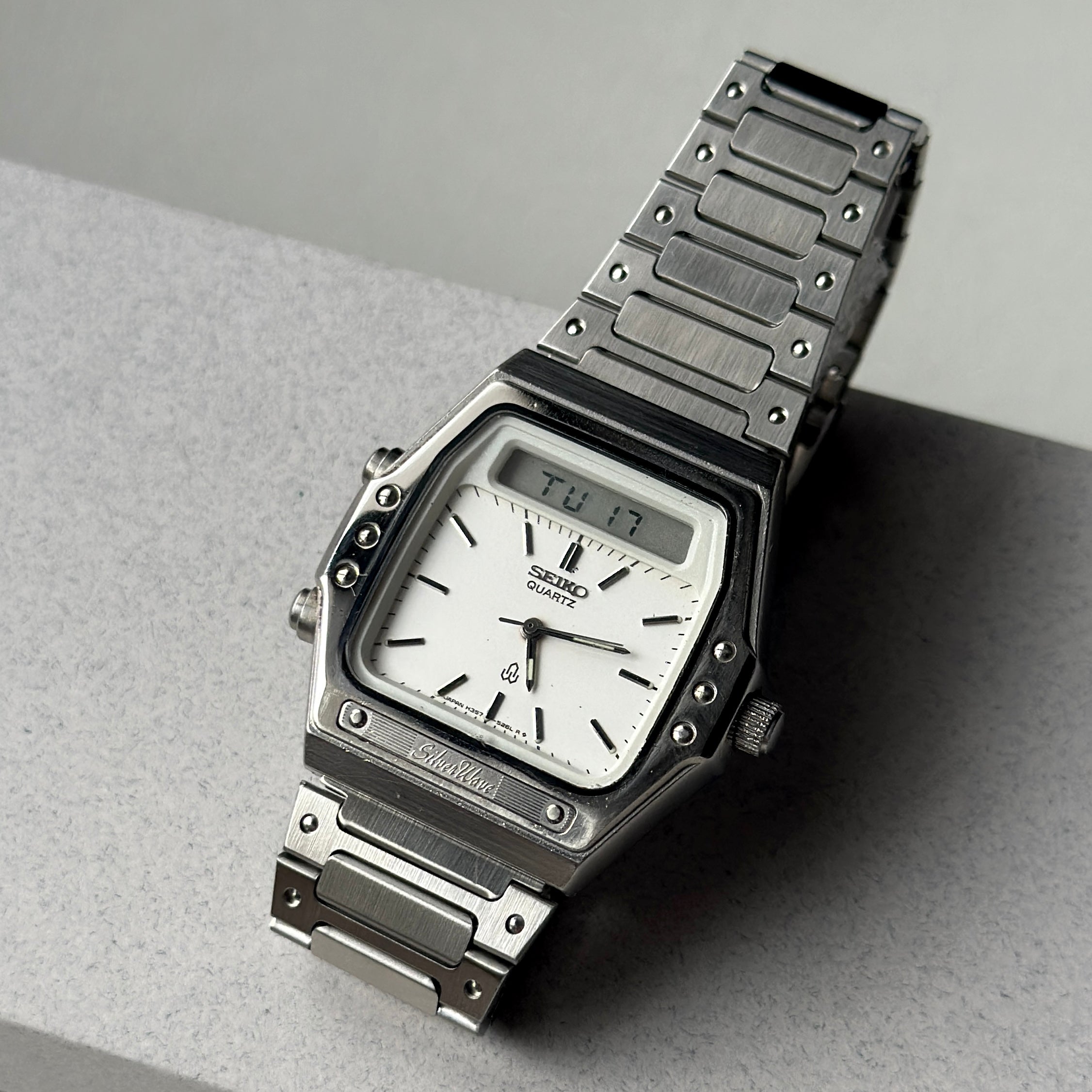 1981 Seiko Silverwave Ana-Digi H357-514A