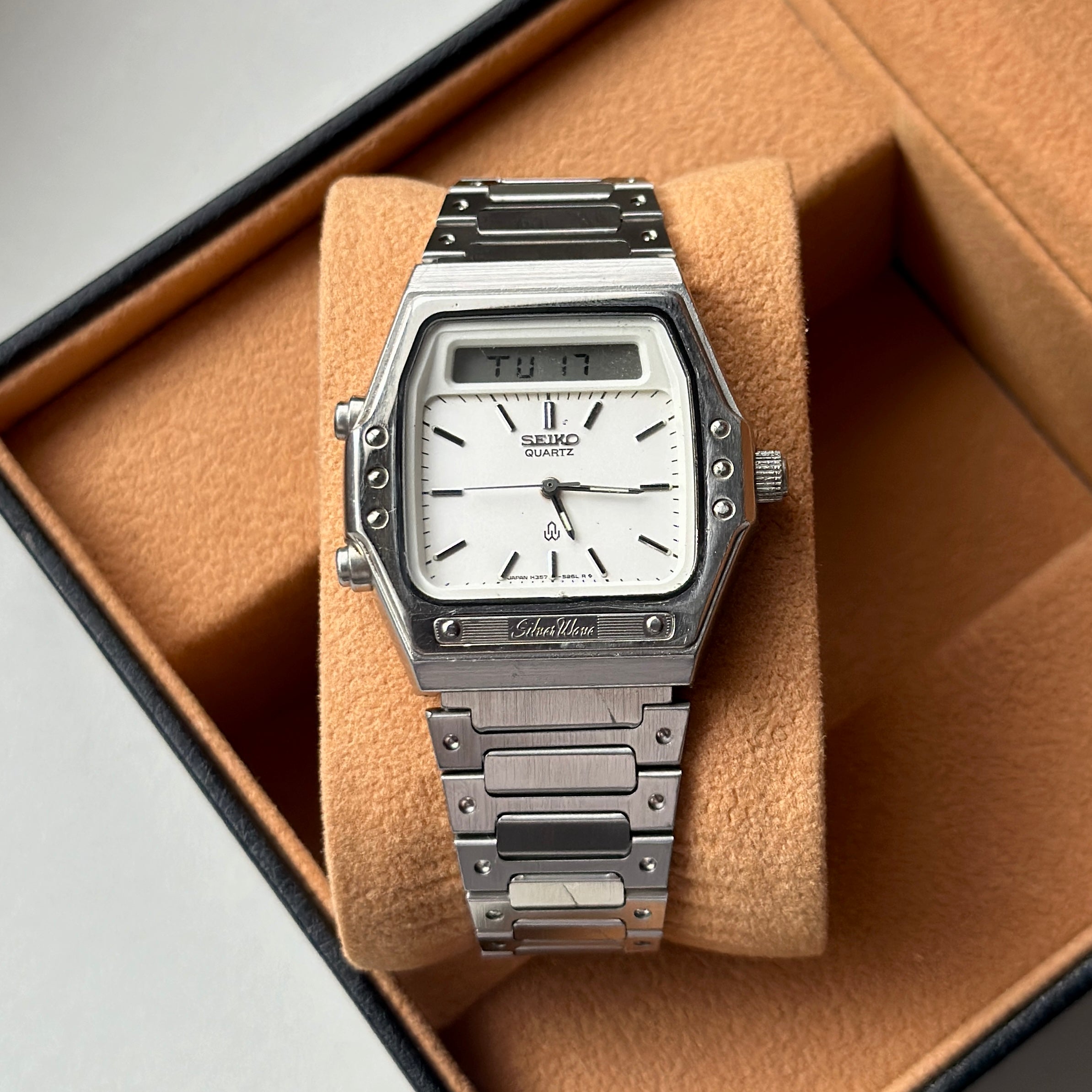 1981 Seiko Silverwave Ana-Digi H357-514A