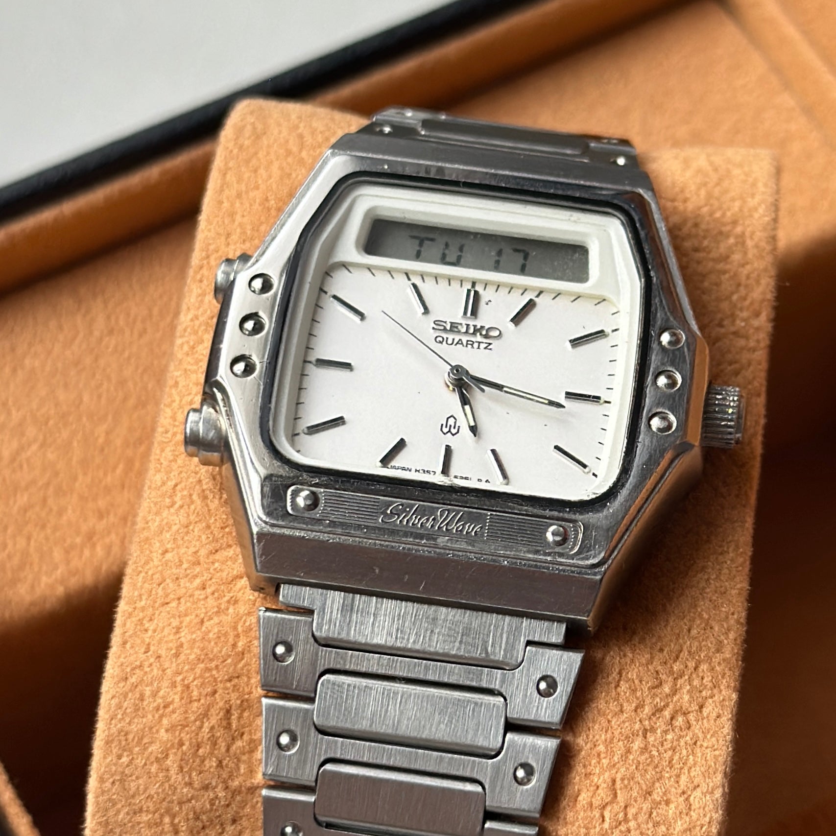 1981 Seiko Silverwave Ana-Digi H357-514A