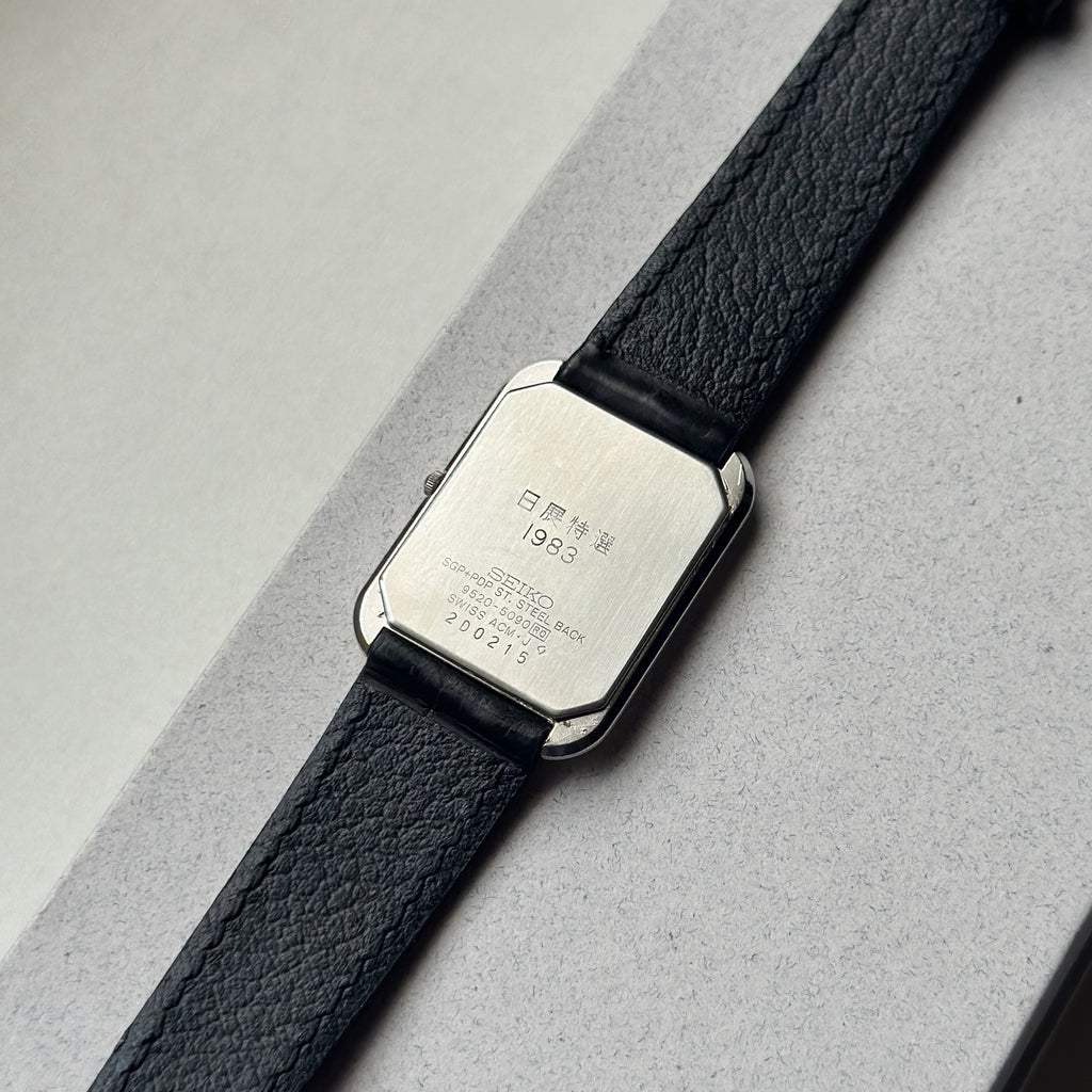 1982 Seiko Tank Gold Mosaic Bezel (Swiss ACM)