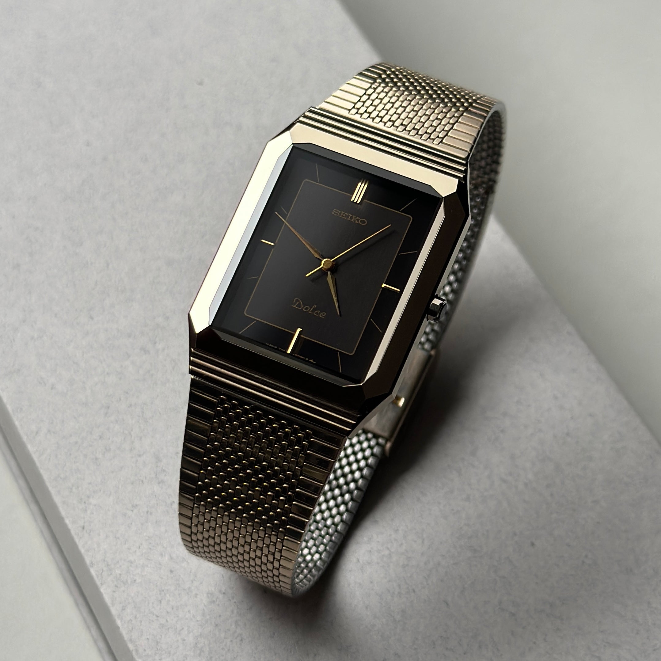 1987 Seiko Dolce Tungsten Carbide 7741-5080