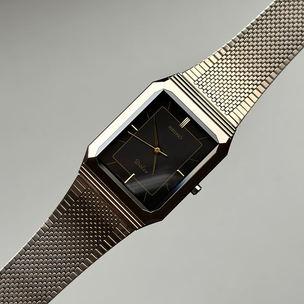 1987 Seiko Dolce Tungsten Carbide 7741-5080