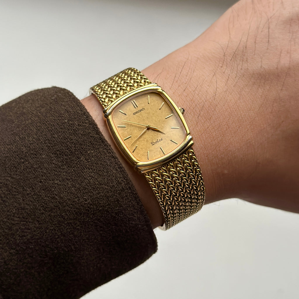 1990 Seiko Dolce 7741-5110 Gold