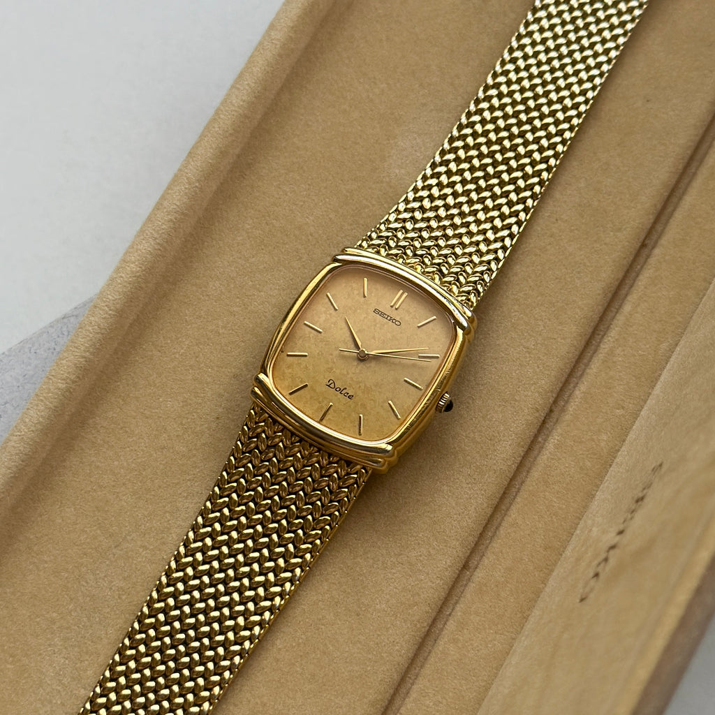 1990 Seiko Dolce 7741-5110 Gold