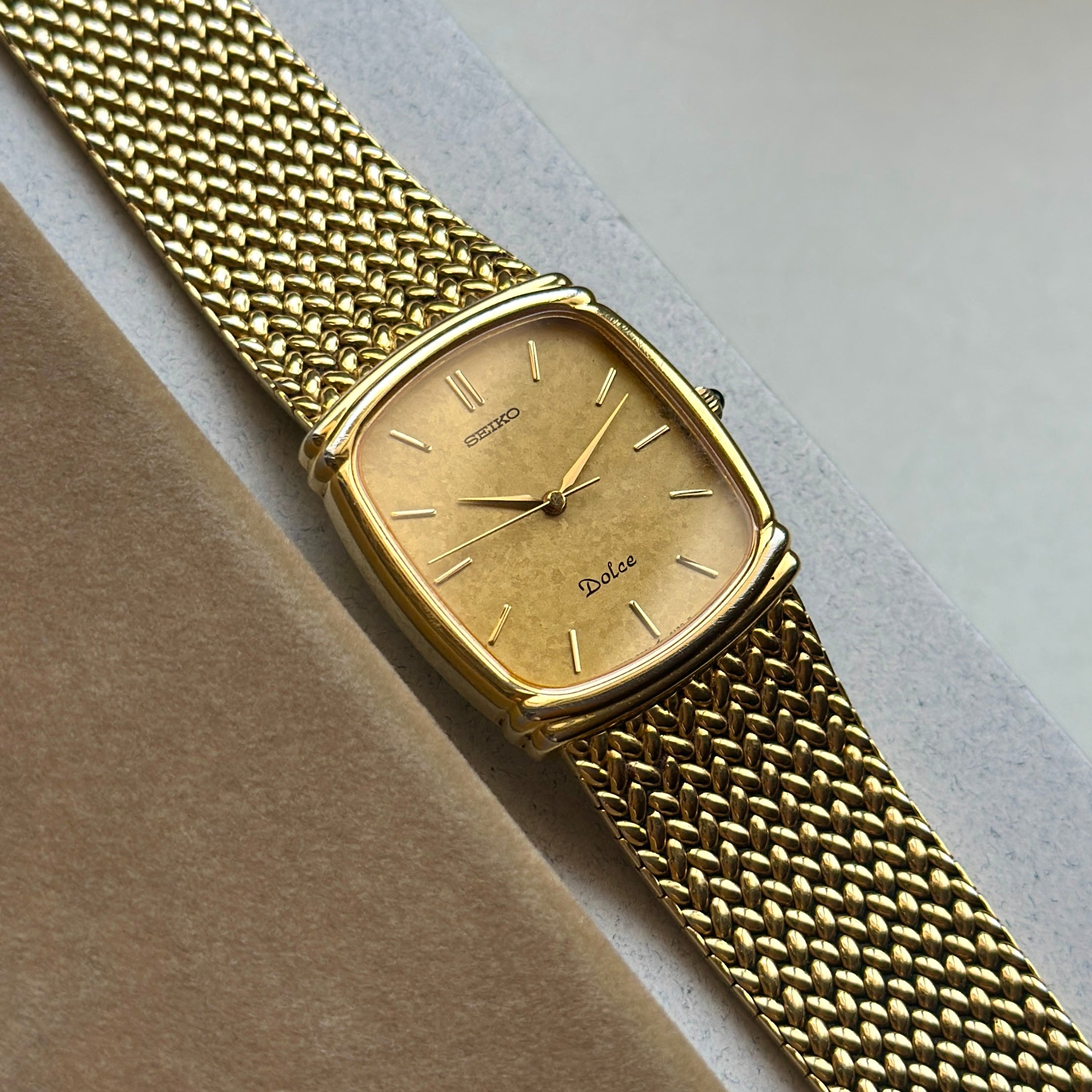 1990 Seiko Dolce 7741-5110 Gold