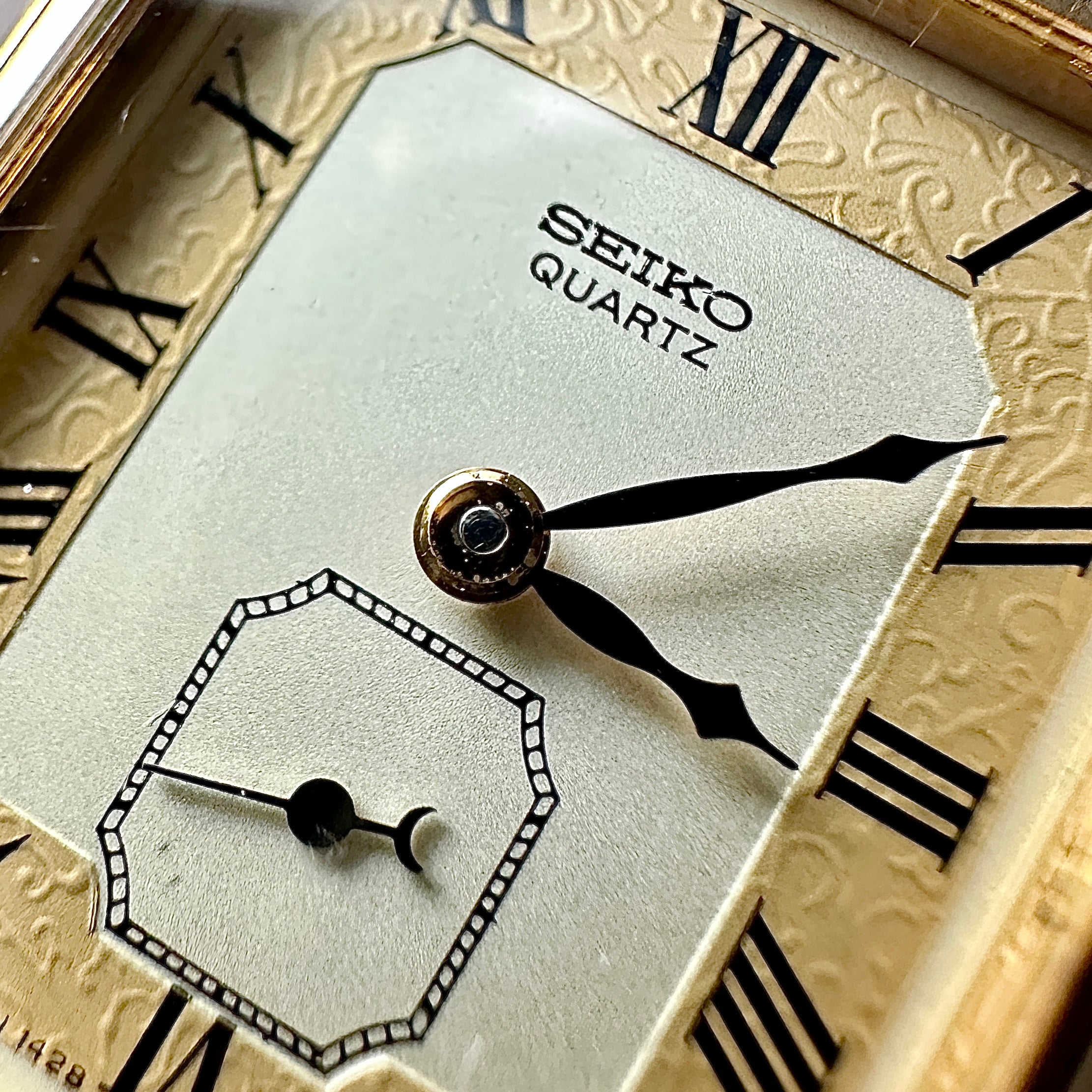 1982 Ladies Seiko art-deco 1428-5000