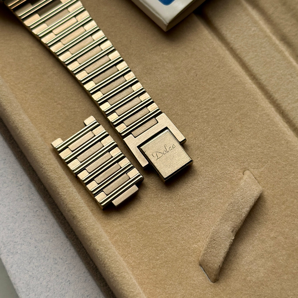 1987 Seiko Dolce "SilverWave" Tungsten Carbide 7741-5130