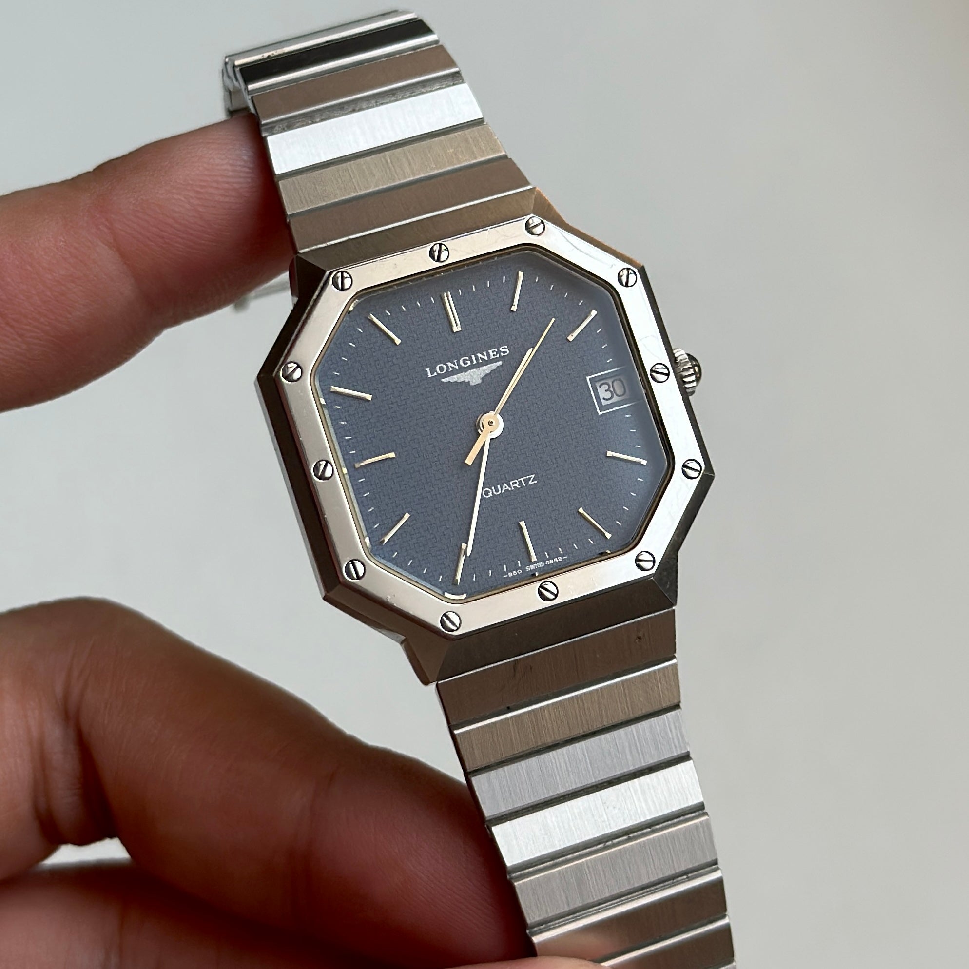 1981 Longines Blue Tappisserie Ref. 4842
