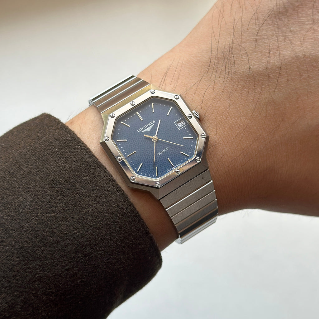 1981 Longines Blue Tappisserie Ref. 4842