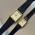 Seiko Tank Pair 5E31-5A10 / 7321-6280