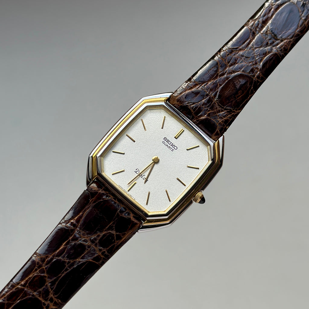 1982 Seiko Dolce two-tone 6020-5930