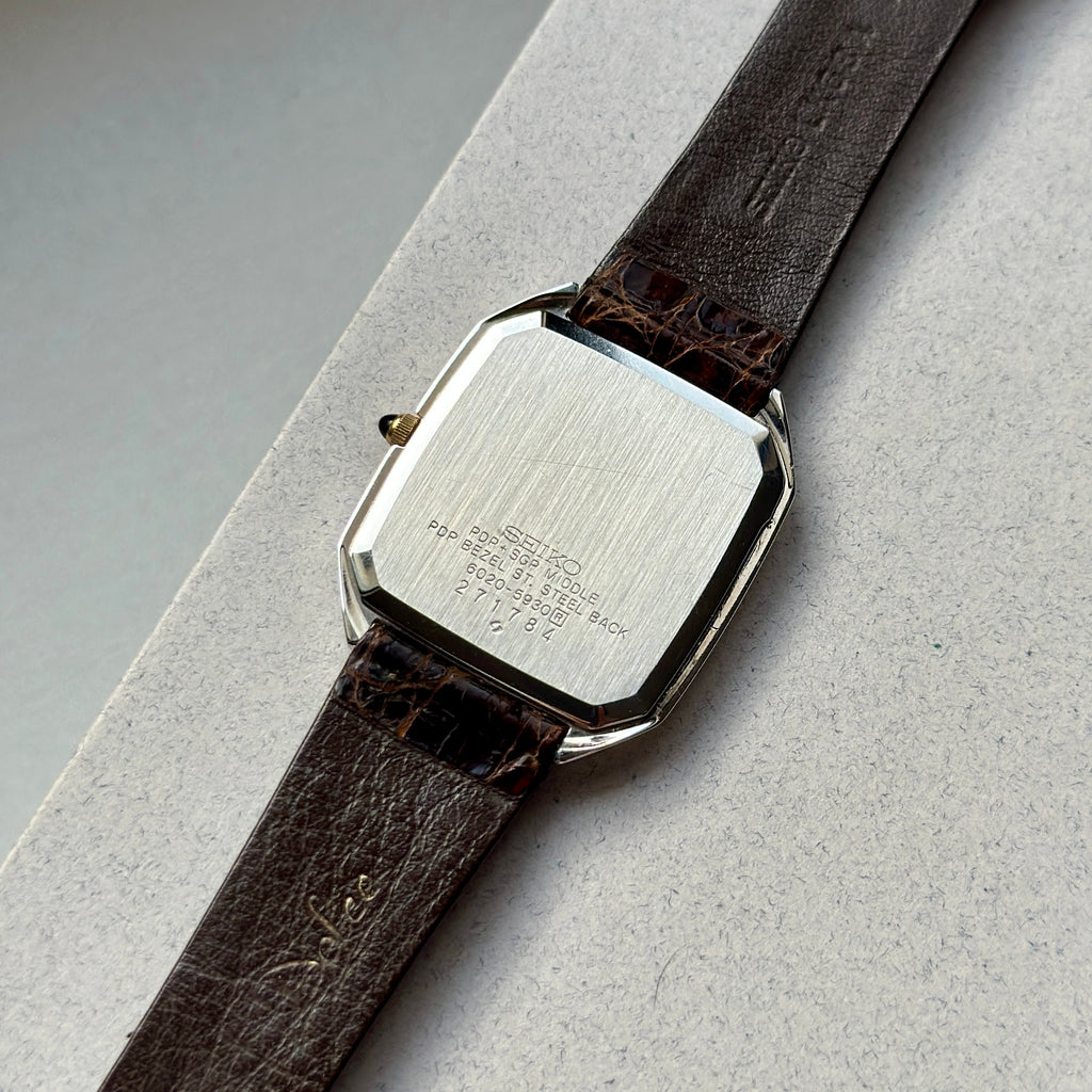 1982 Seiko Dolce two-tone 6020-5930