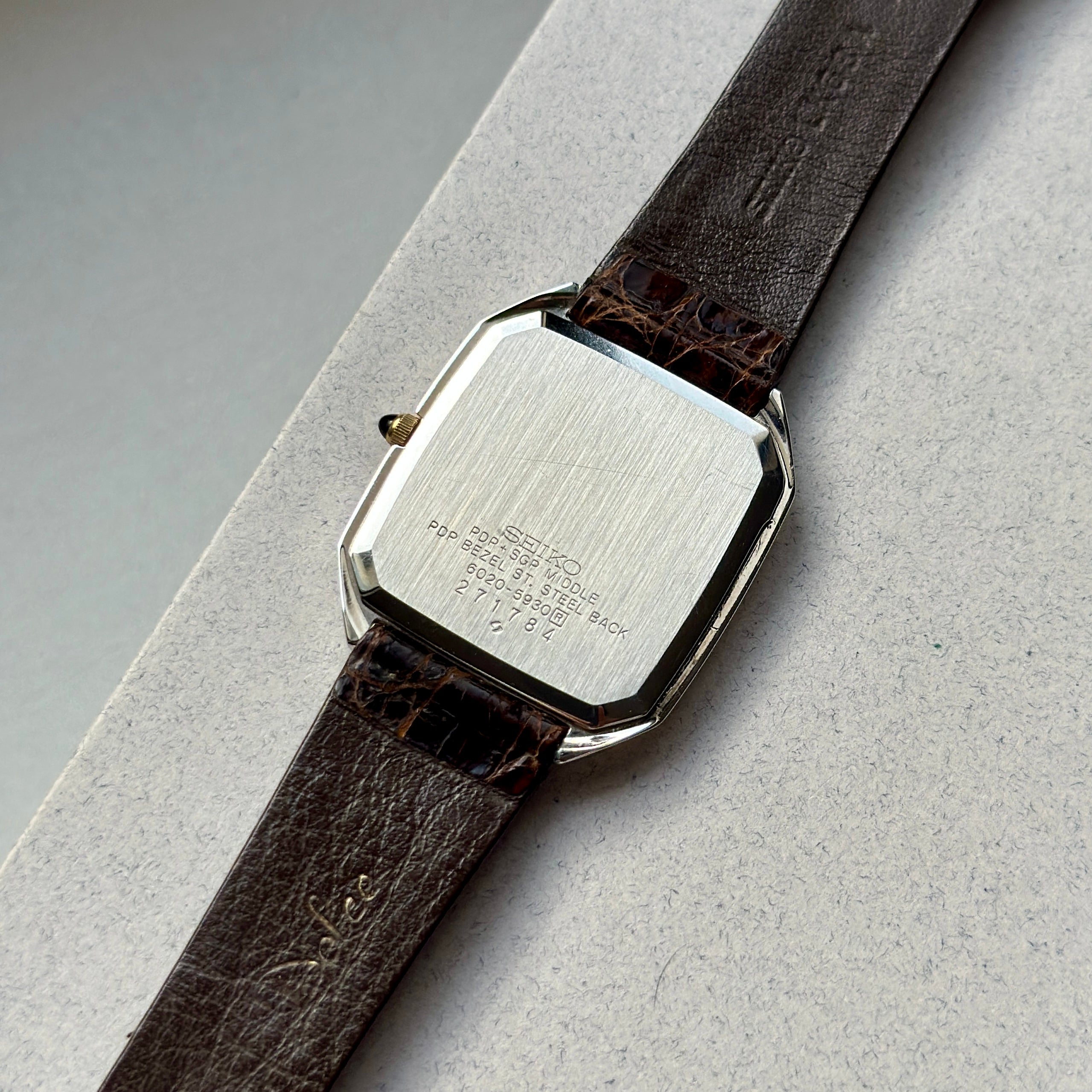 1982 Seiko Dolce two-tone 6020-5930
