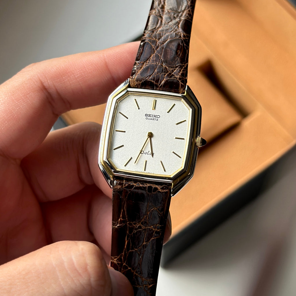 1982 Seiko Dolce two-tone 6020-5930
