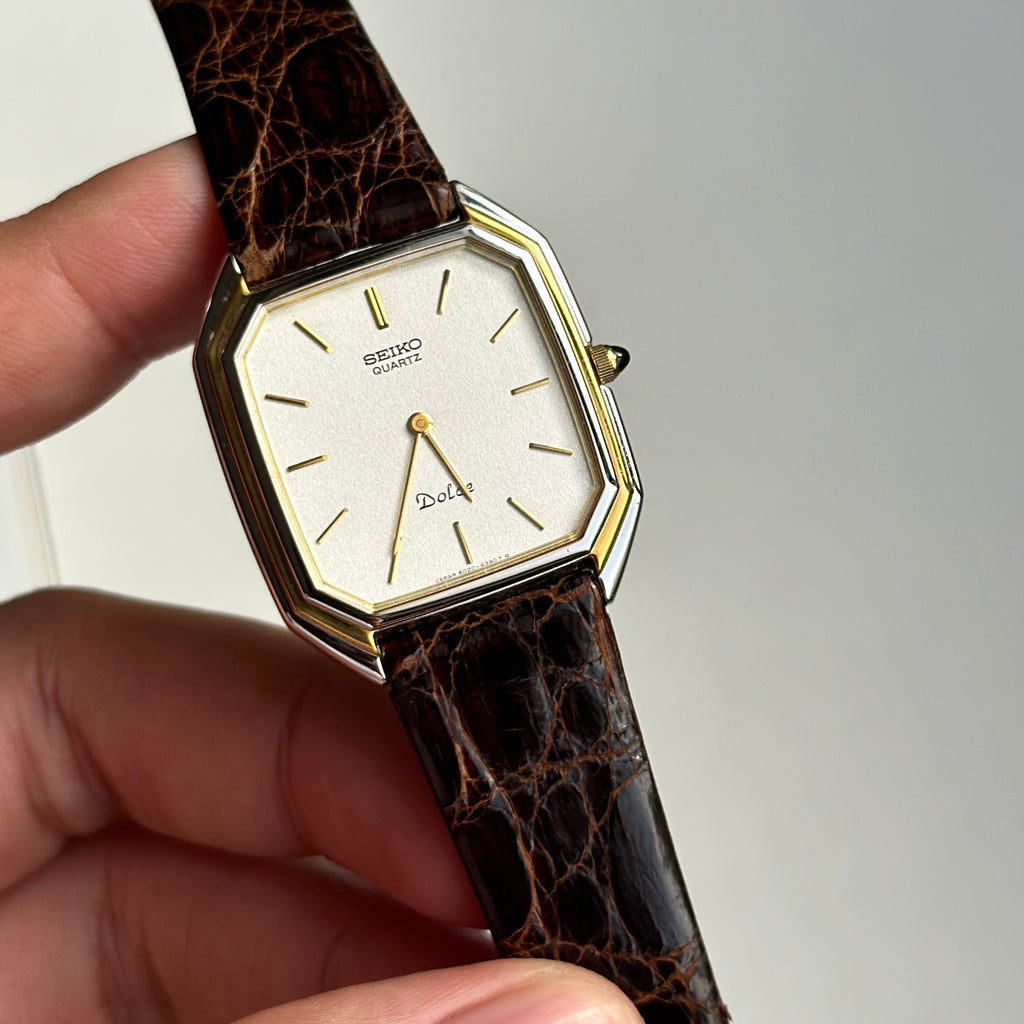 1982 Seiko Dolce two-tone 6020-5930