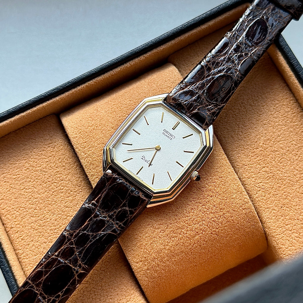 1982 Seiko Dolce two-tone 6020-5930