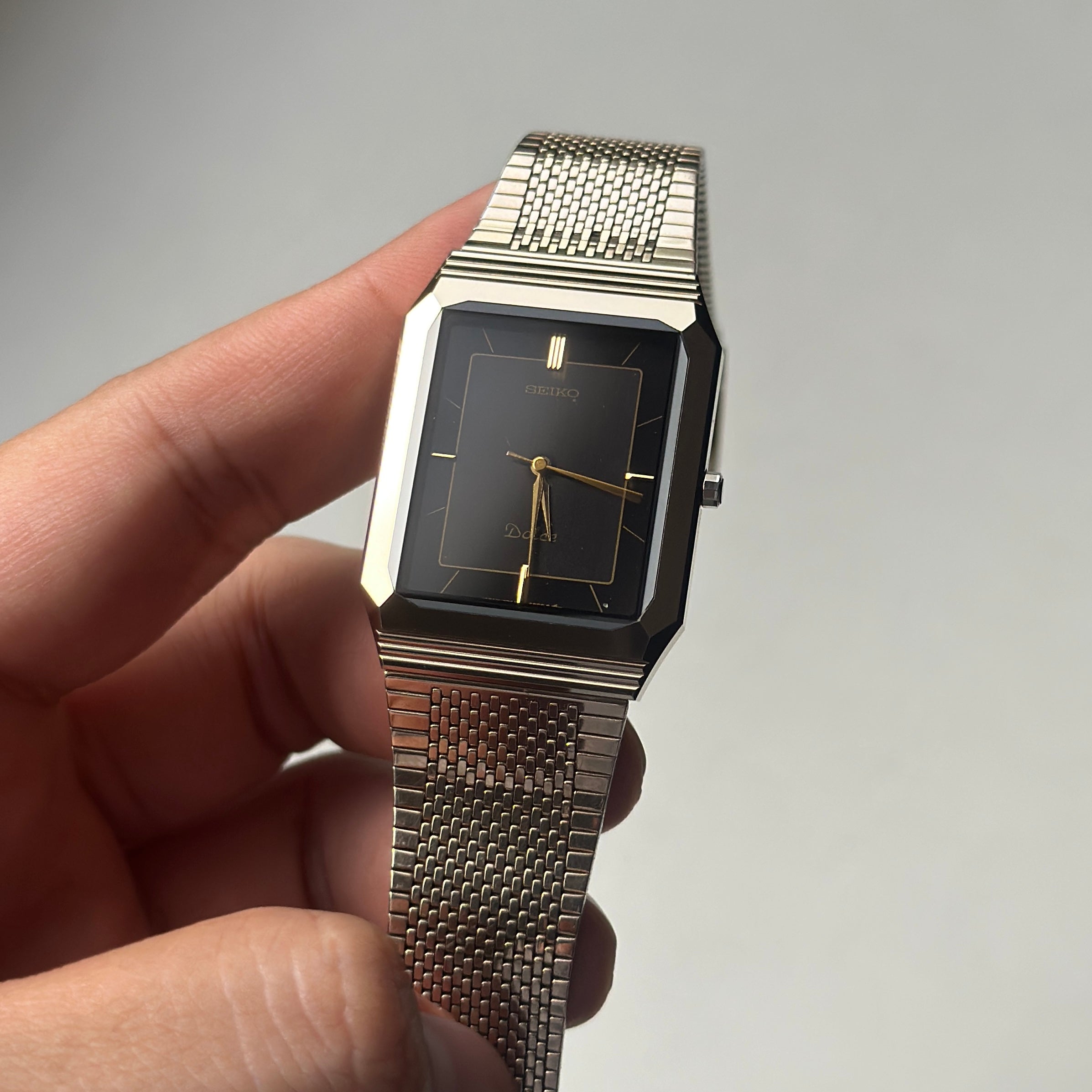 1987 Seiko Dolce Tungsten Carbide 7741-5080