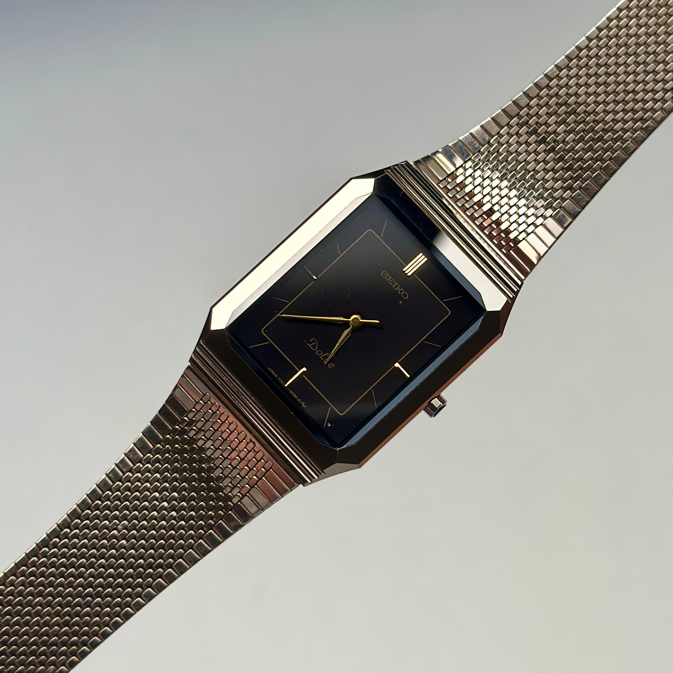 1987 Seiko Dolce Tungsten Carbide 7741-5080