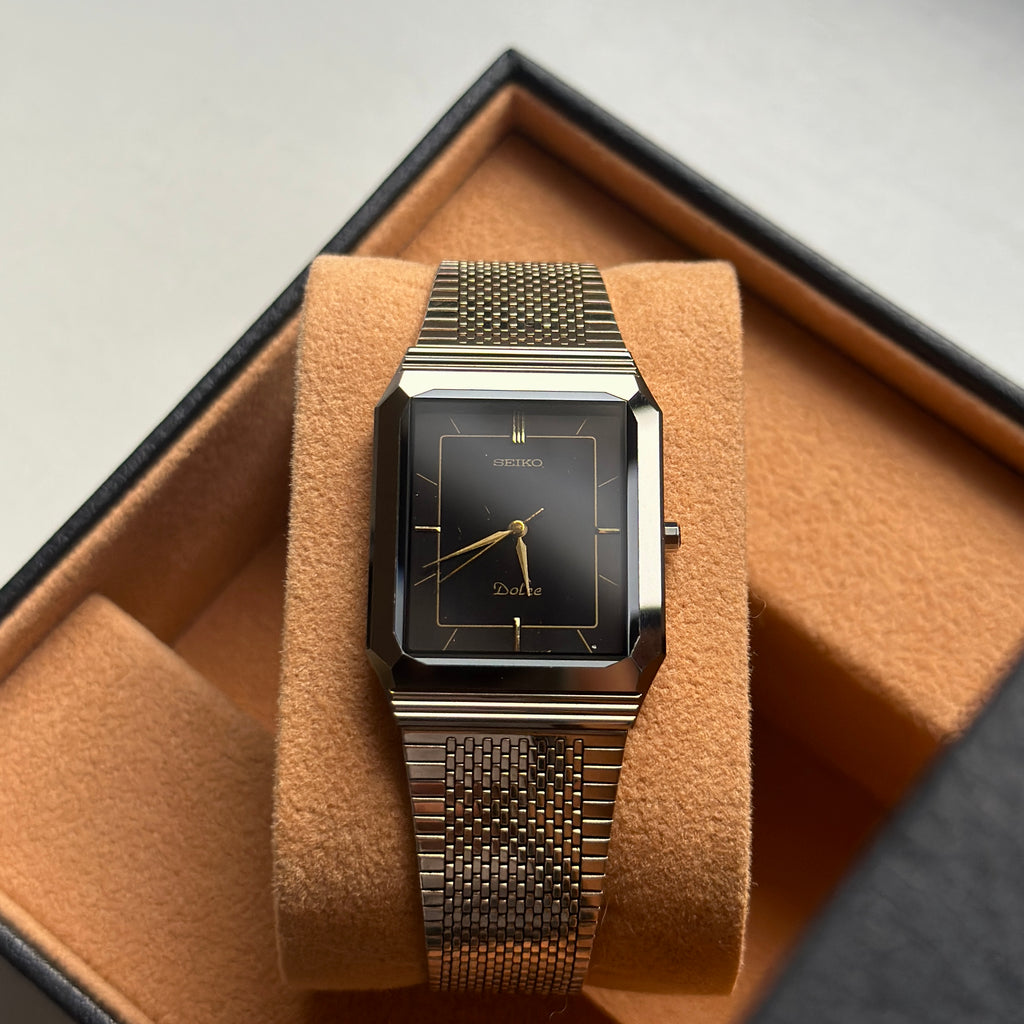 1987 Seiko Dolce Tungsten Carbide 7741-5080