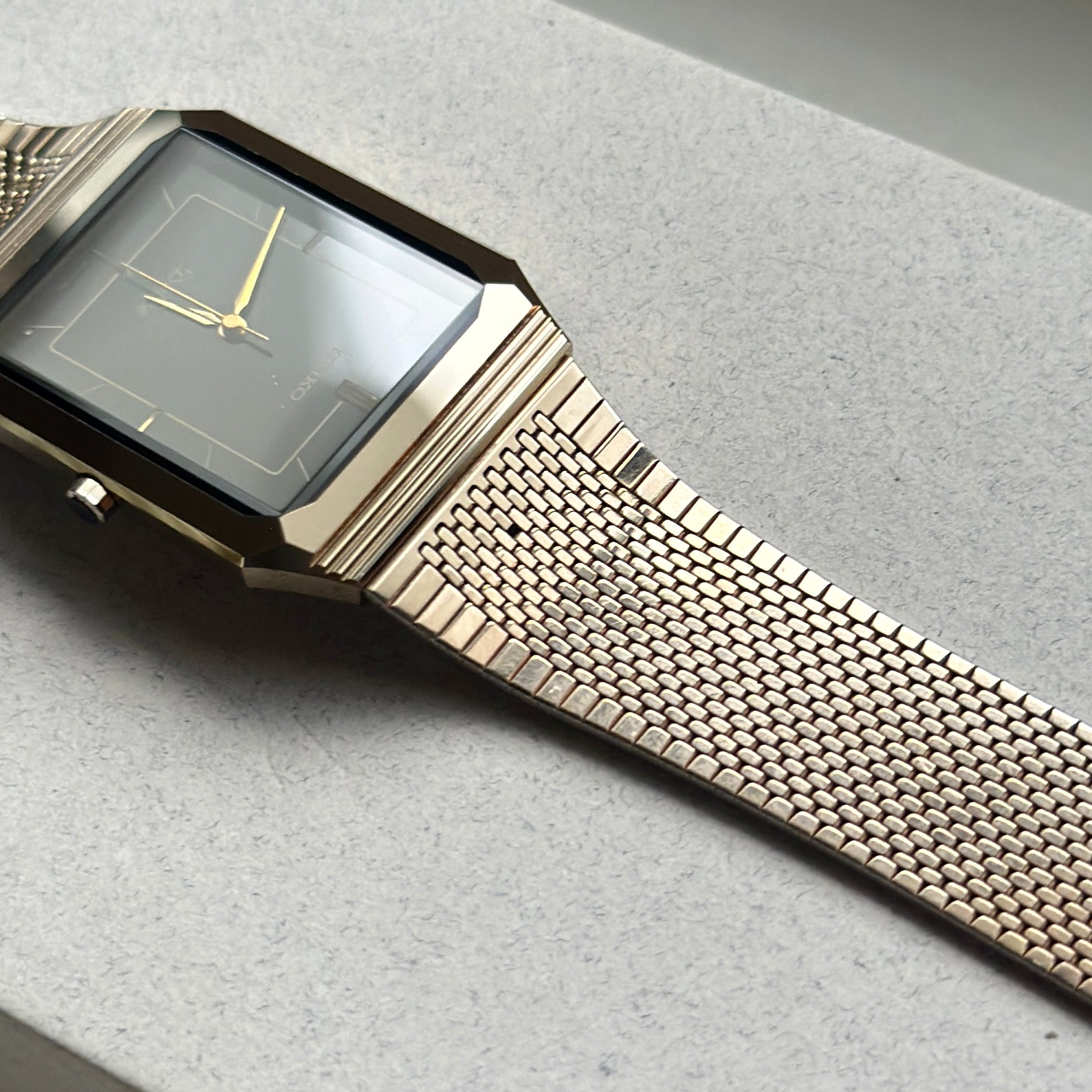 1987 Seiko Dolce Tungsten Carbide 7741-5080