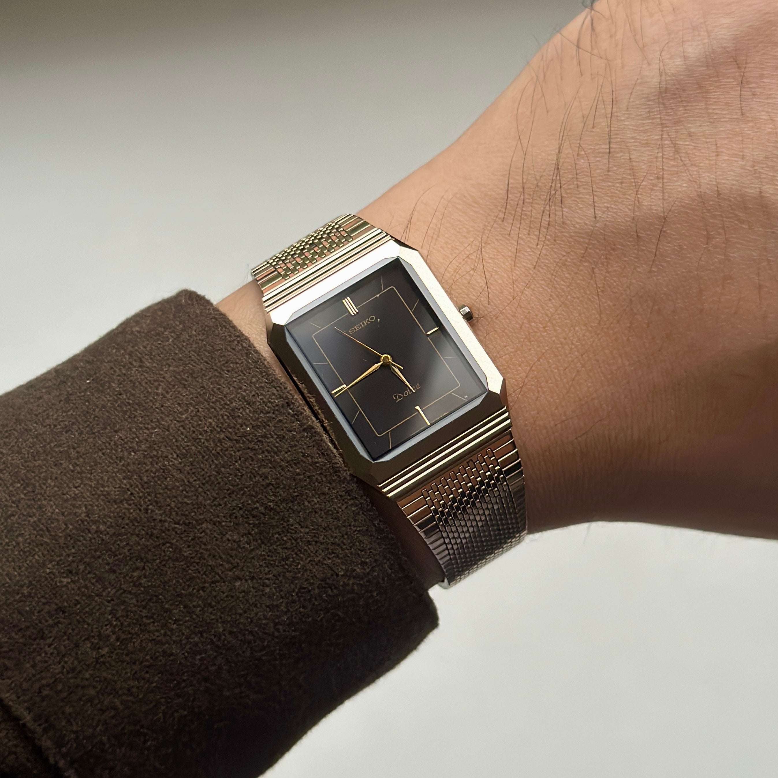 1987 Seiko Dolce Tungsten Carbide 7741-5080