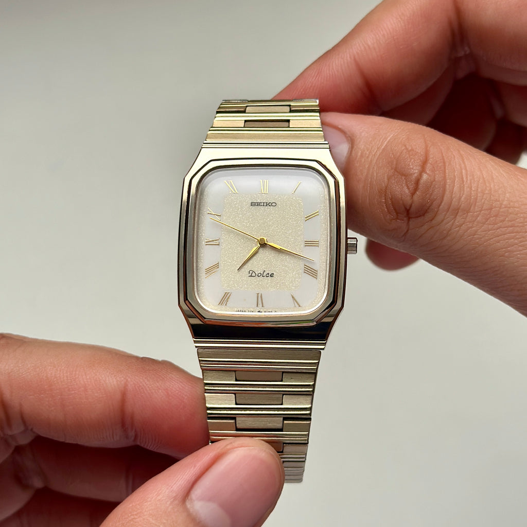1987 Seiko Dolce Tungsten Carbide 7741-5130