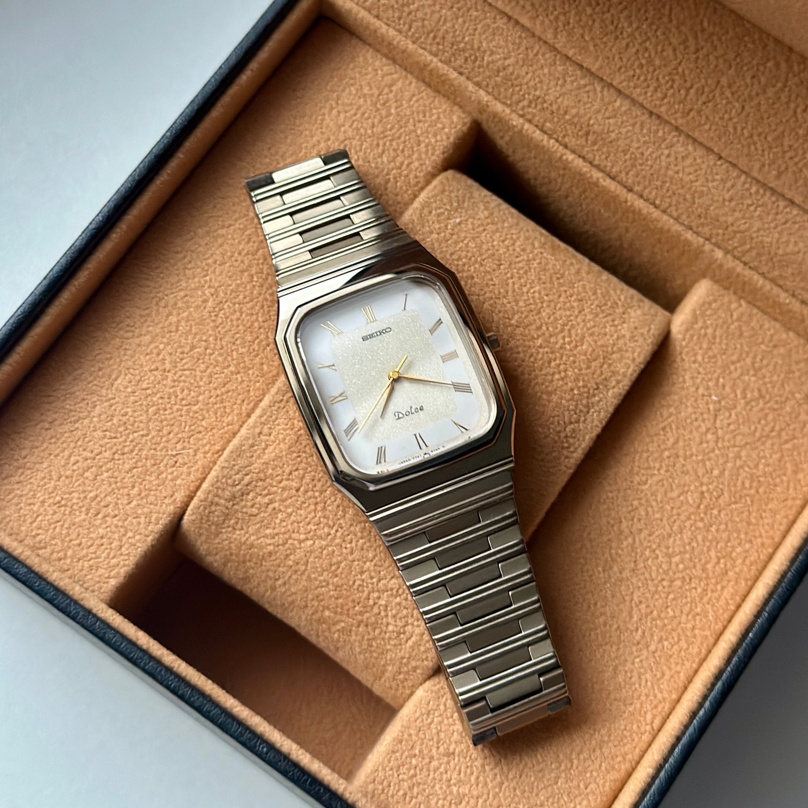 1987 Seiko Dolce Tungsten Carbide 7741-5130