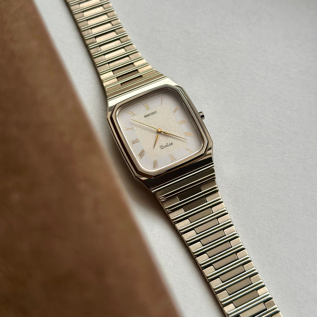 1987 Seiko Dolce Tungsten Carbide 7741-5130