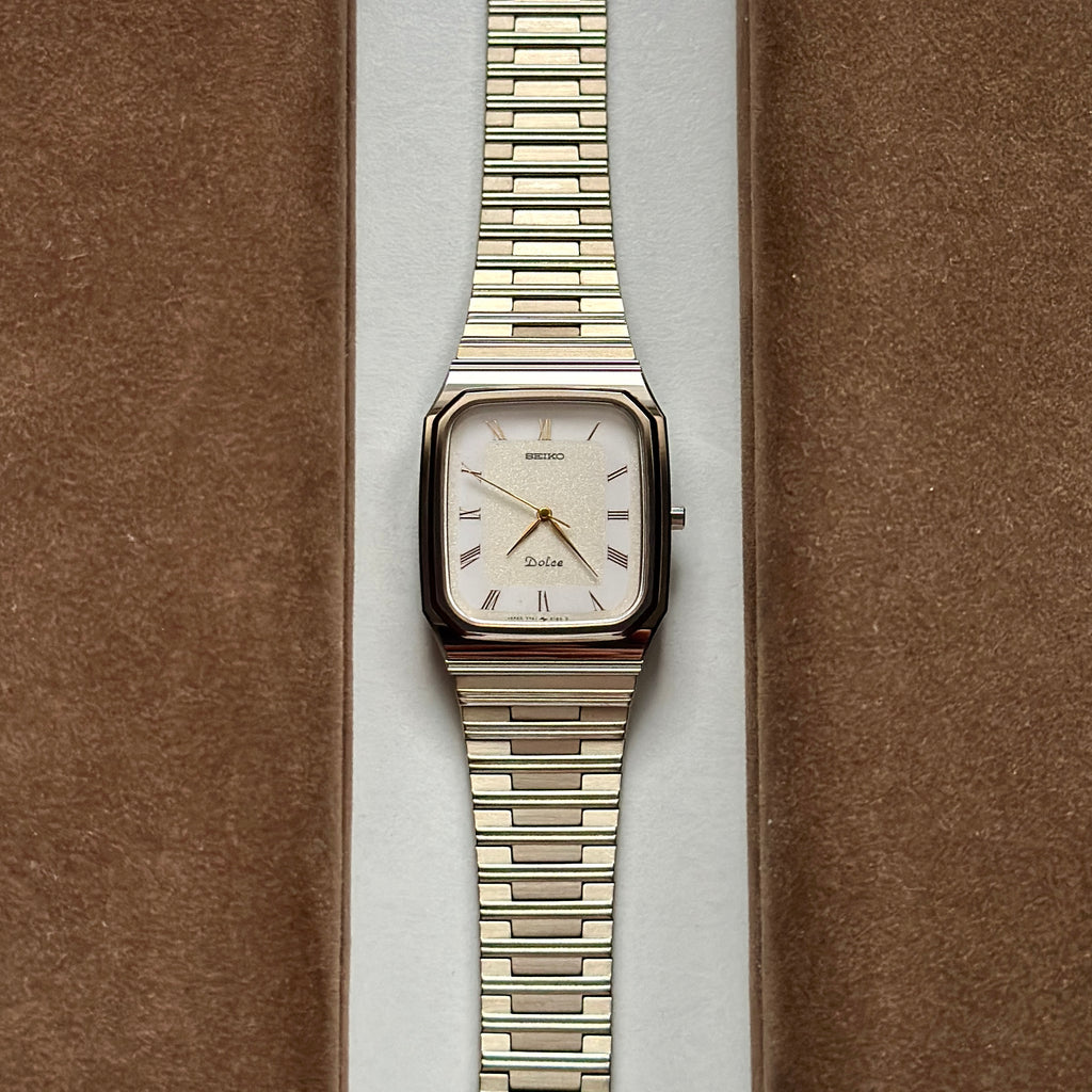 1987 Seiko Dolce Tungsten Carbide 7741-5130