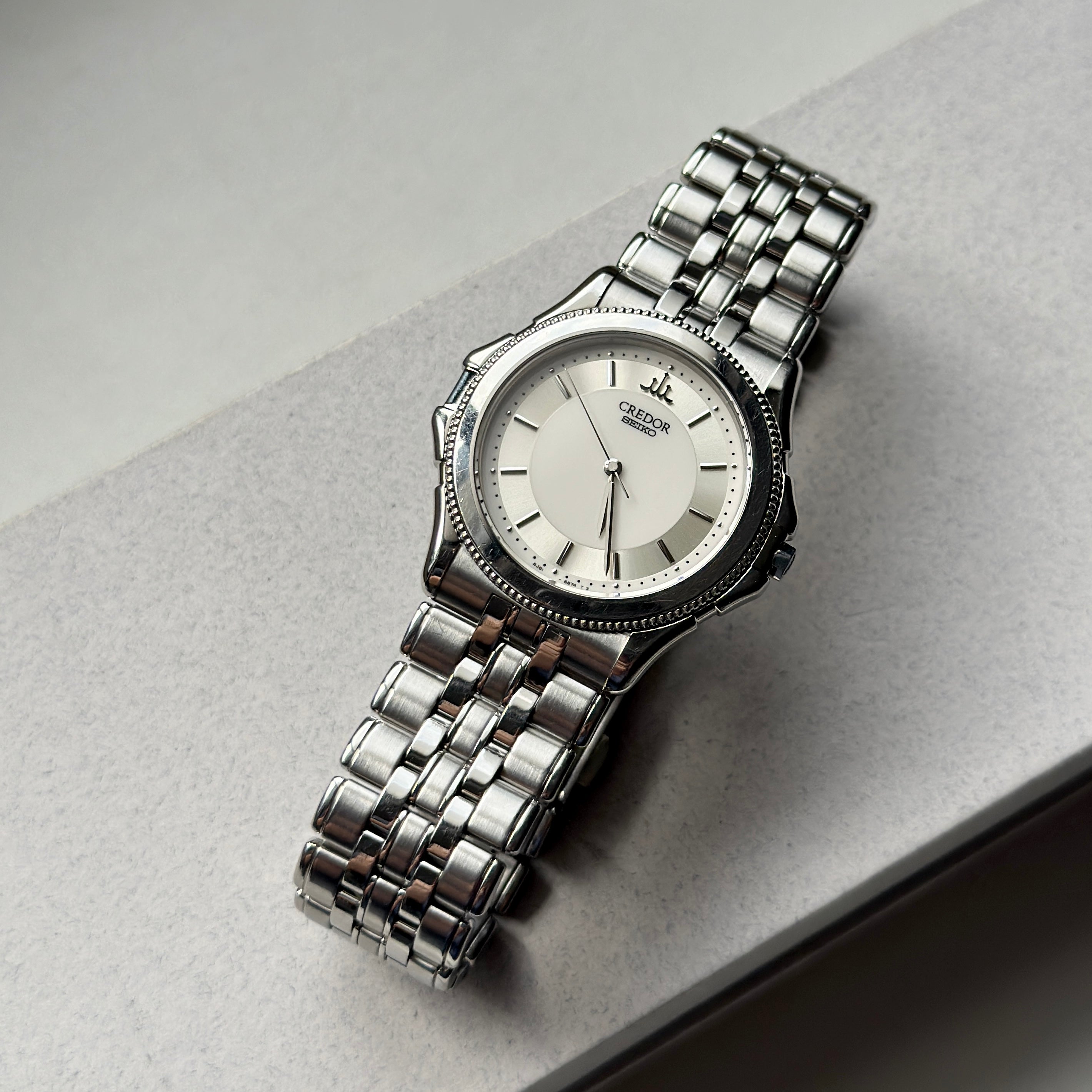 1994 Seiko Credor Pacifique 18KT WG 8J81-6B70