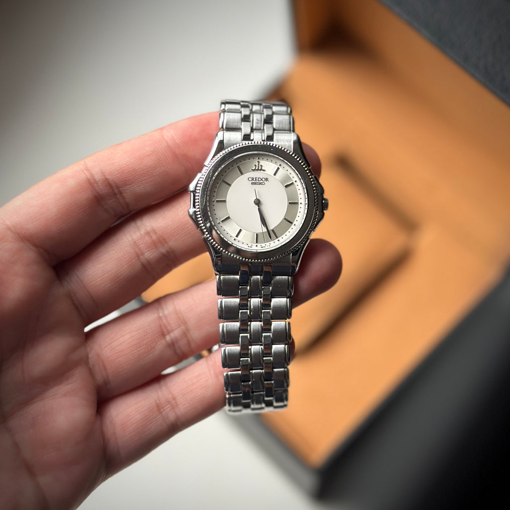 1994 Seiko Credor Pacifique 18KT WG 8J81-6B70