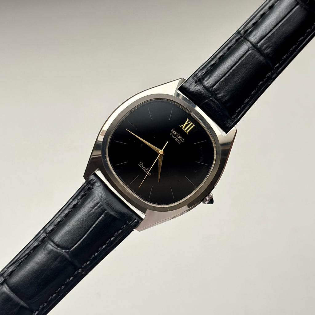 1981 Seiko Dolce NSAG Onyx Dial