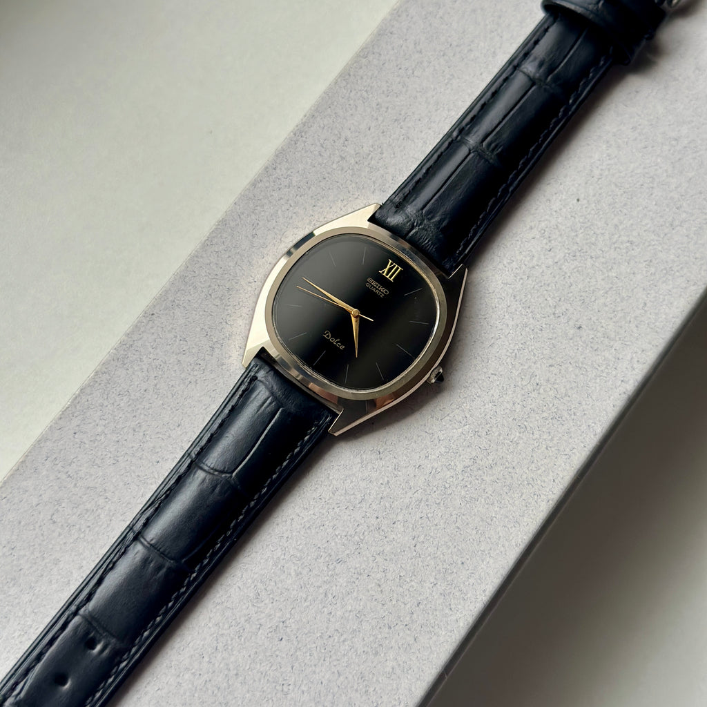 1981 Seiko Dolce NSAG Onyx Dial
