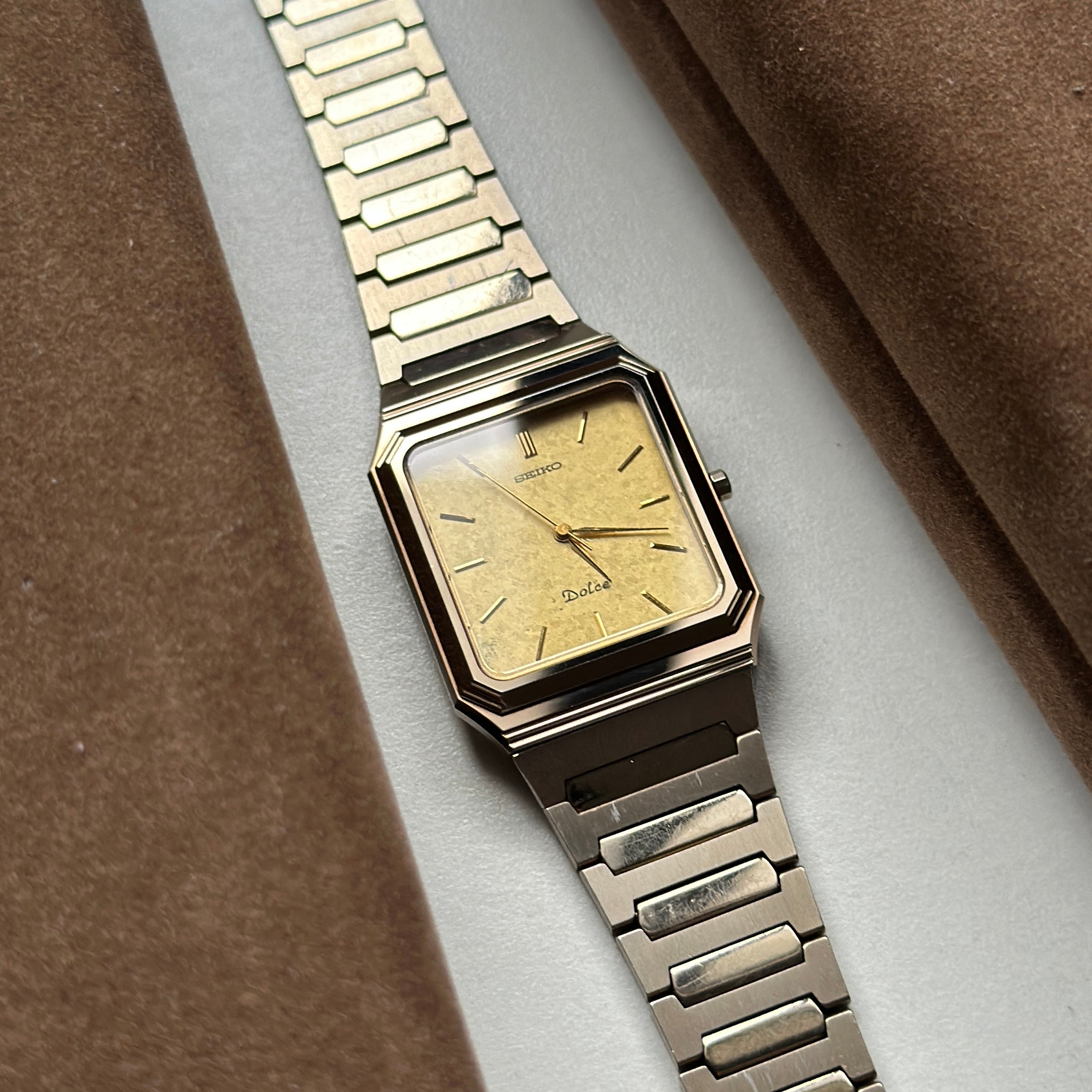 1987 Seiko Dolce Tungsten Carbide