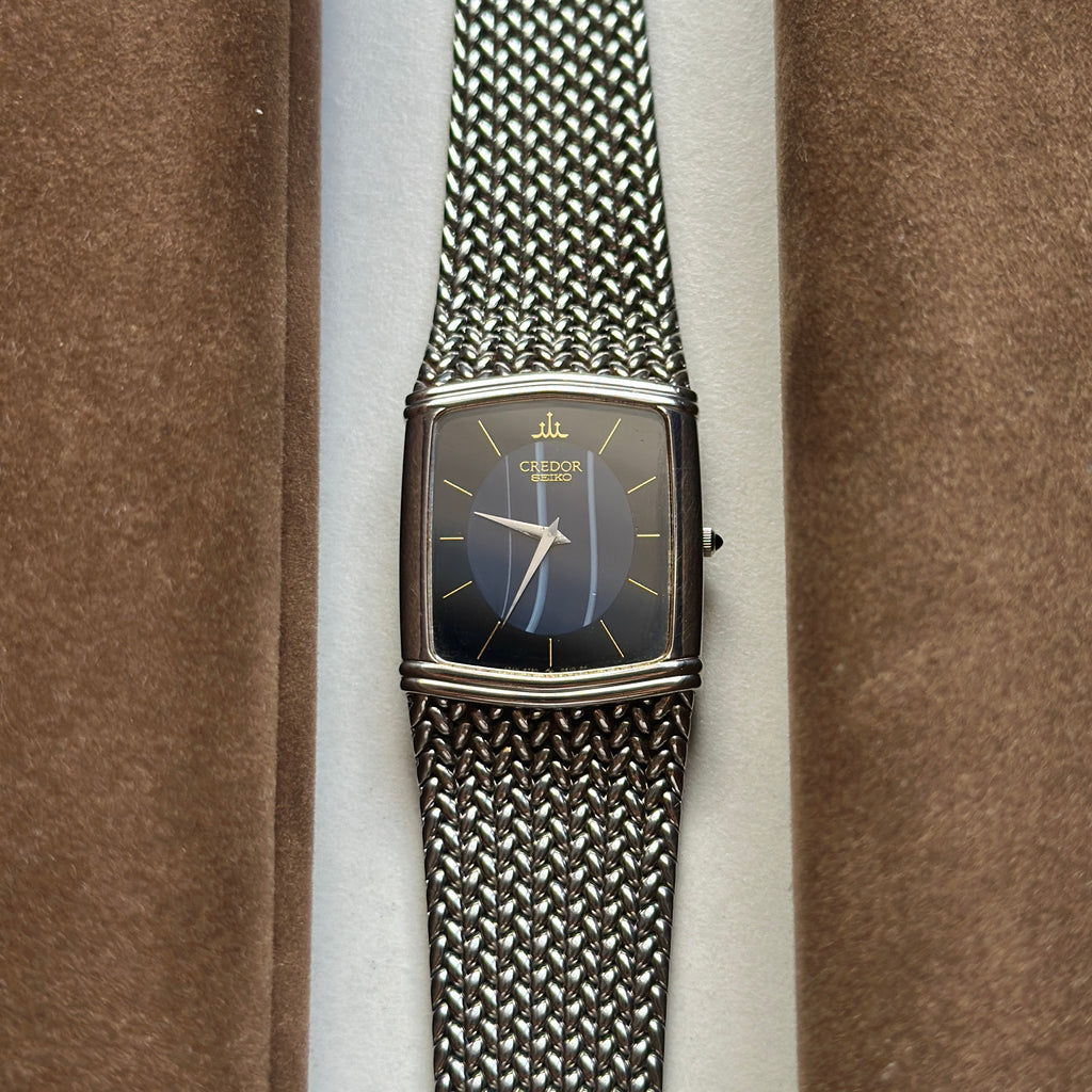 1994 Seiko Credor Blue Agate Dial 6730-5330