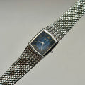 1983 Ladies Seiko Credor Blue Agate Dial 6730-5340