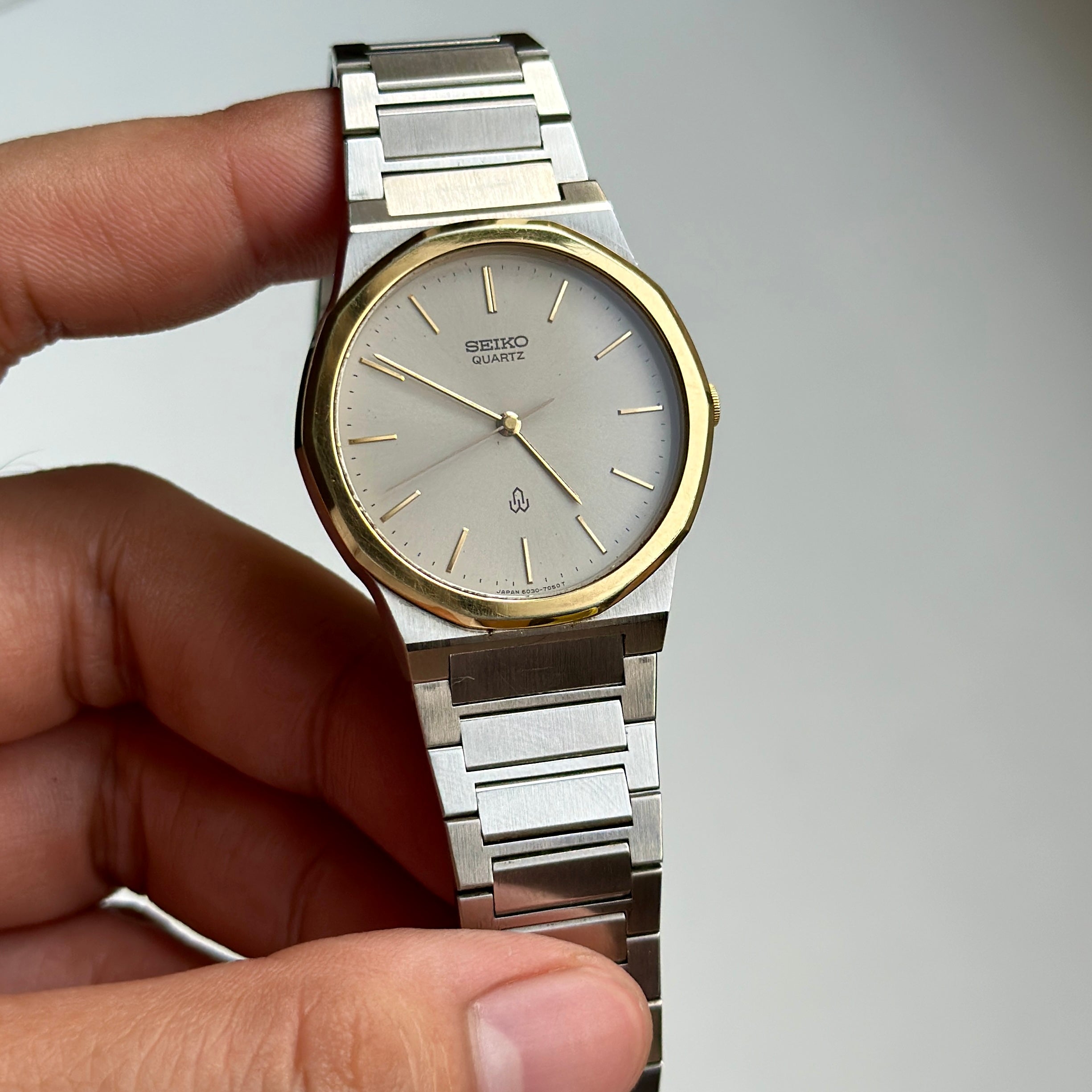 1980 Seiko Seagull Two-tone 6030-7060