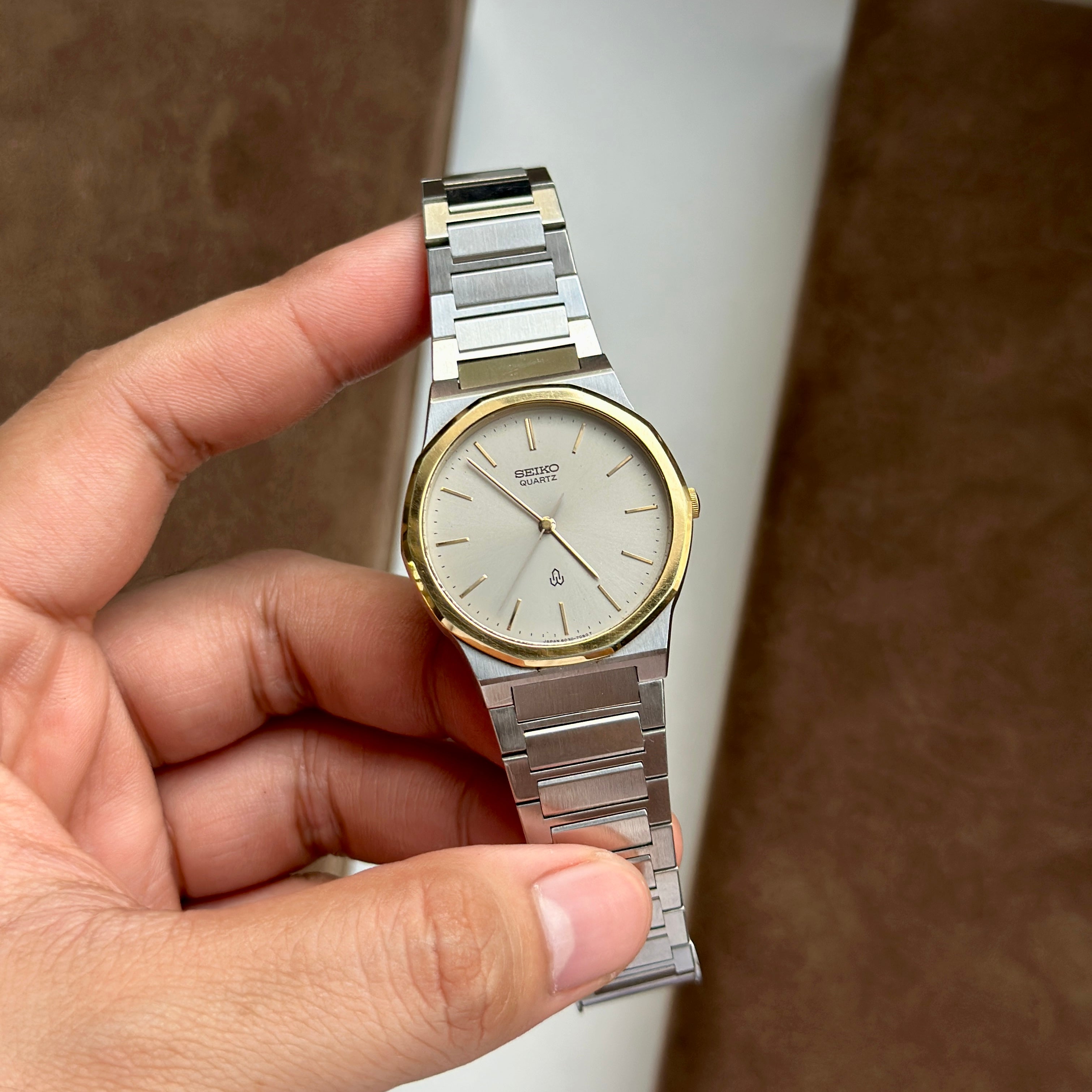 1980 Seiko Seagull Two-tone 6030-7060