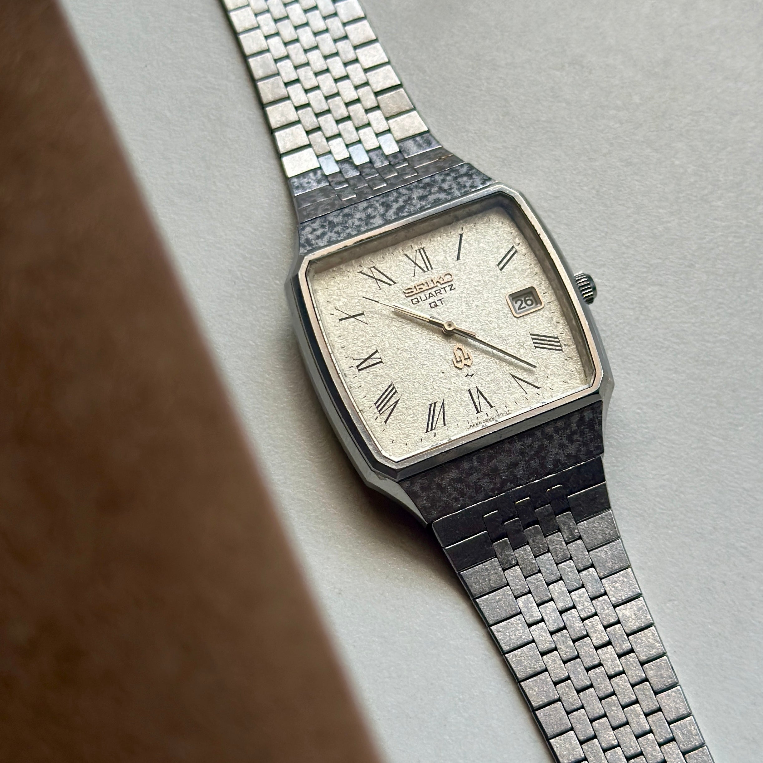 1974 Rare Seiko Hammered Case 0822-5010