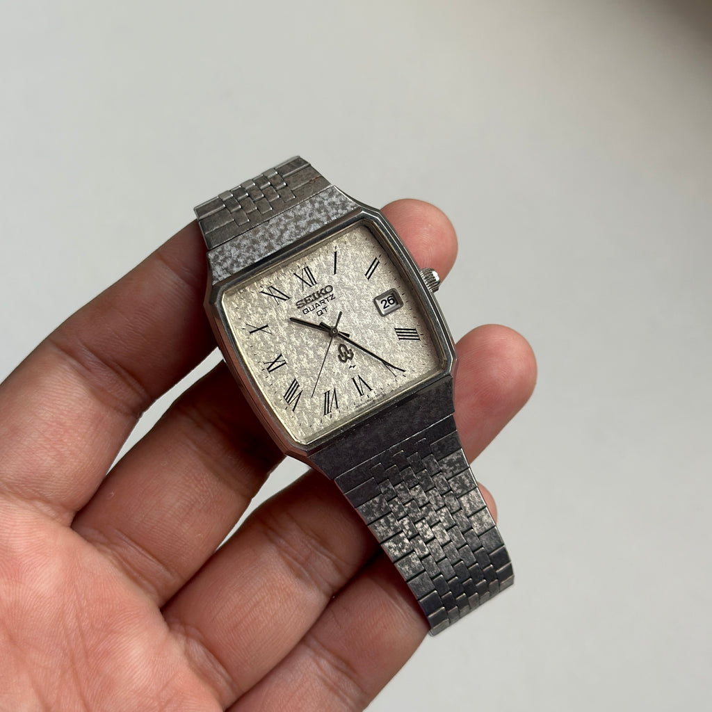 1974 Rare Seiko Hammered Case 0822-5010