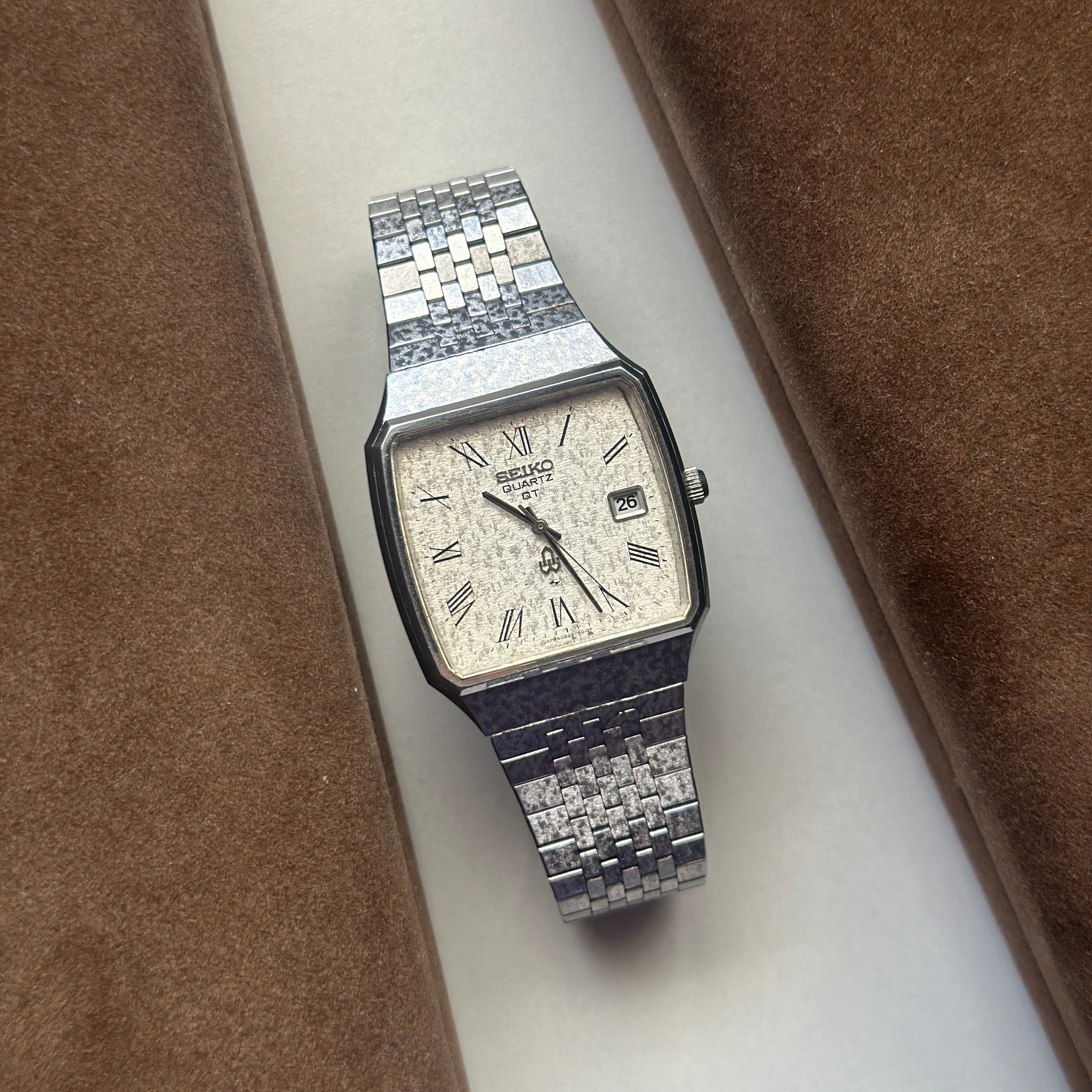 1974 Rare Seiko Hammered Case 0822-5010