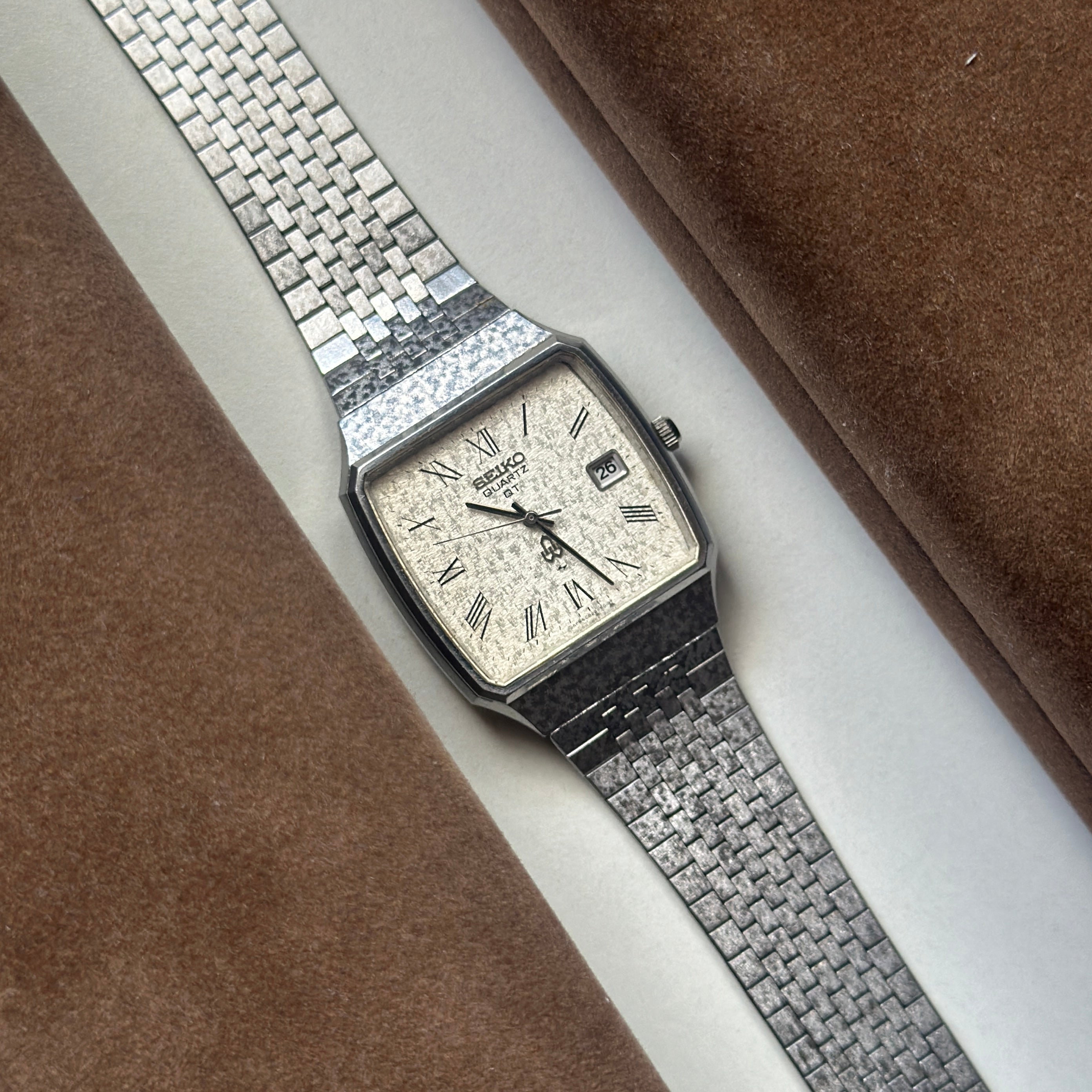 1974 Rare Seiko Hammered Case 0822-5010