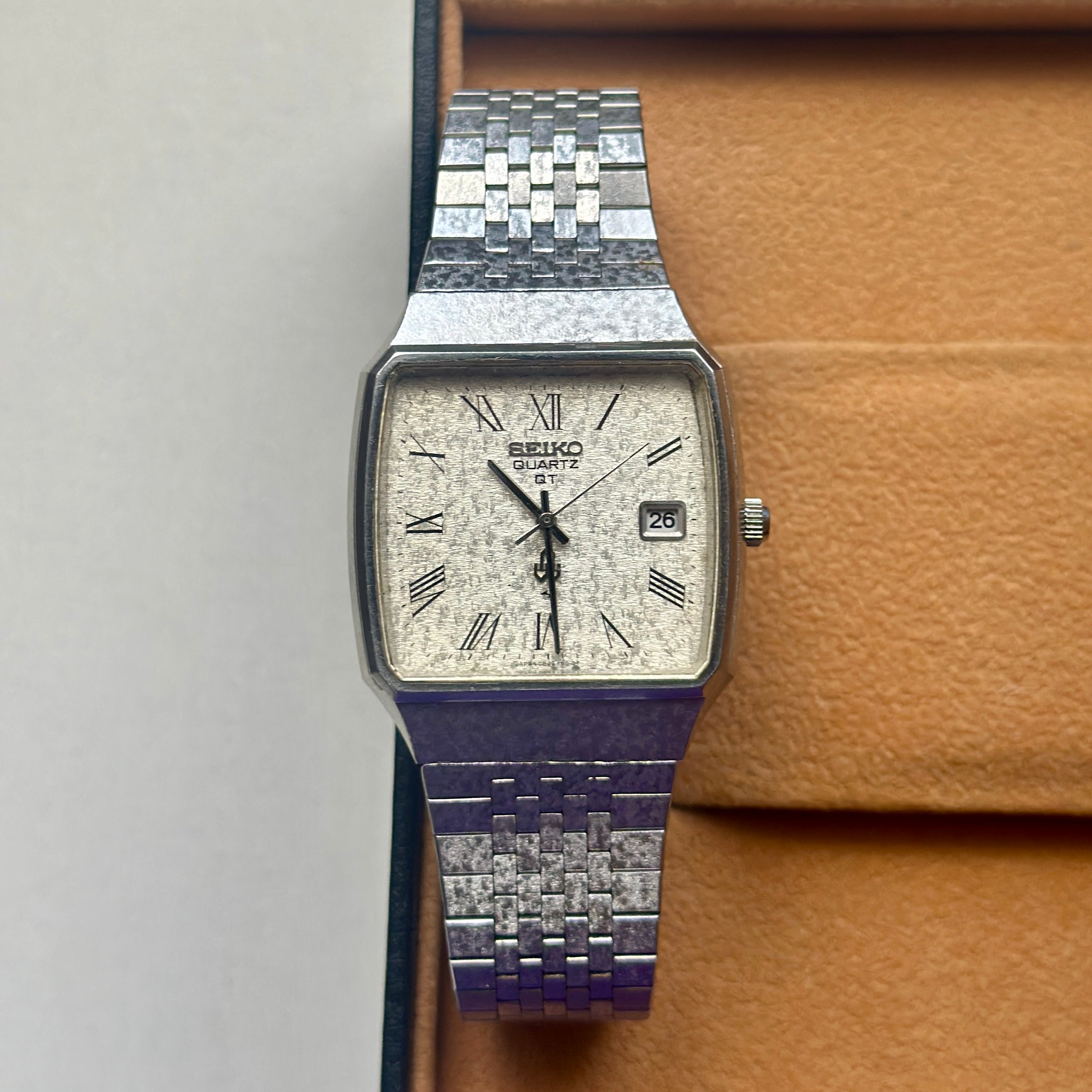 1974 Rare Seiko Hammered Case 0822-5010