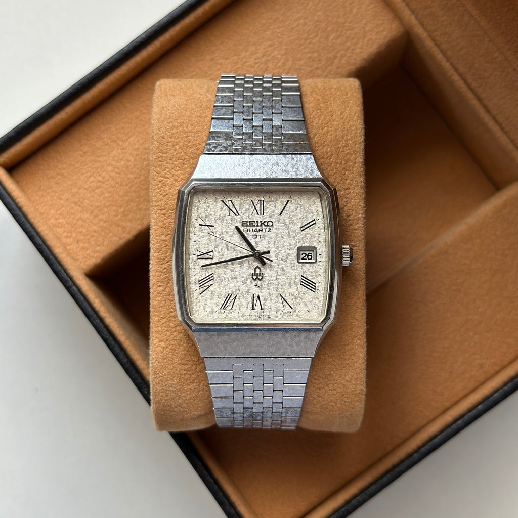 1974 Rare Seiko Hammered Case 0822-5010