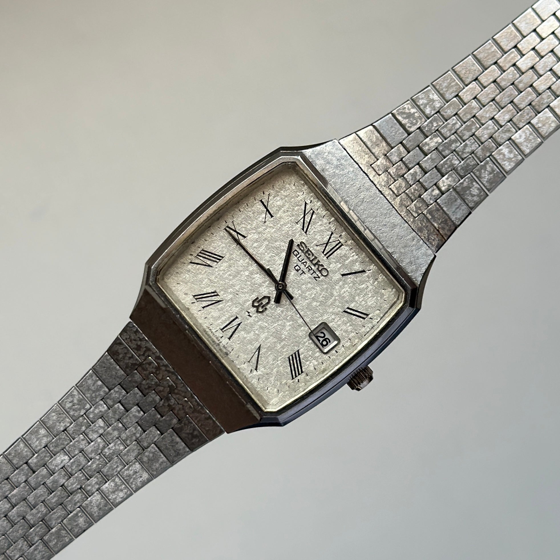1974 Rare Seiko Hammered Case 0822-5010