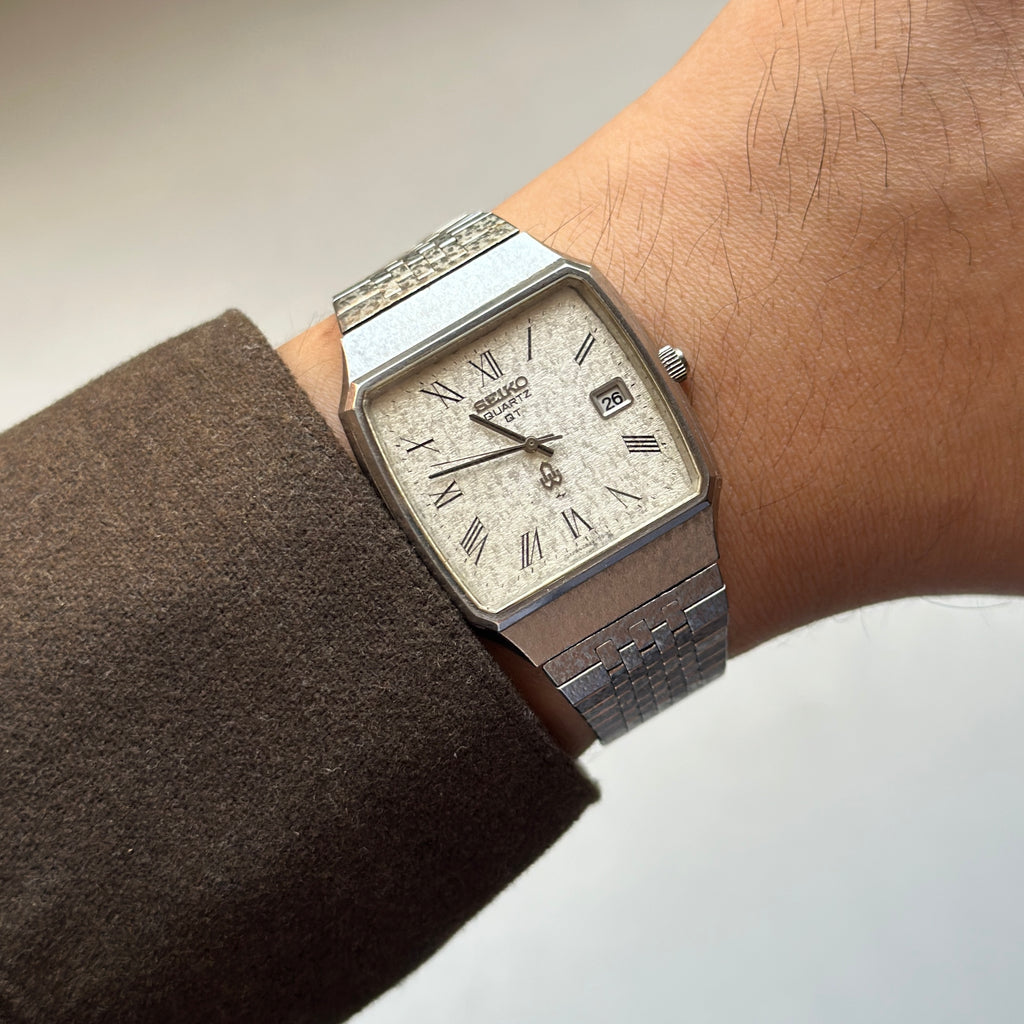 1974 Rare Seiko Hammered Case 0822-5010