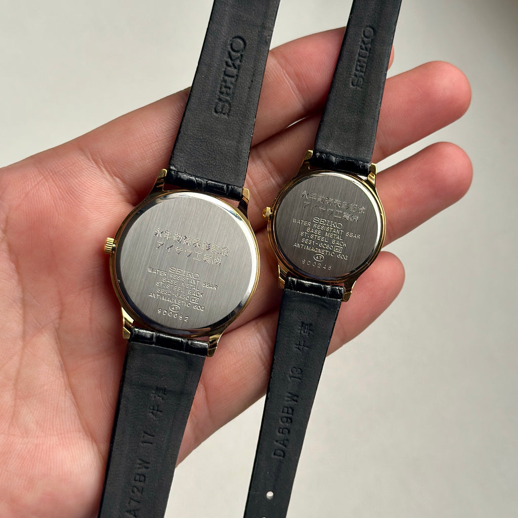 1999 Seiko Spirit Pair 5E32-6A30 / 5E31-6C80