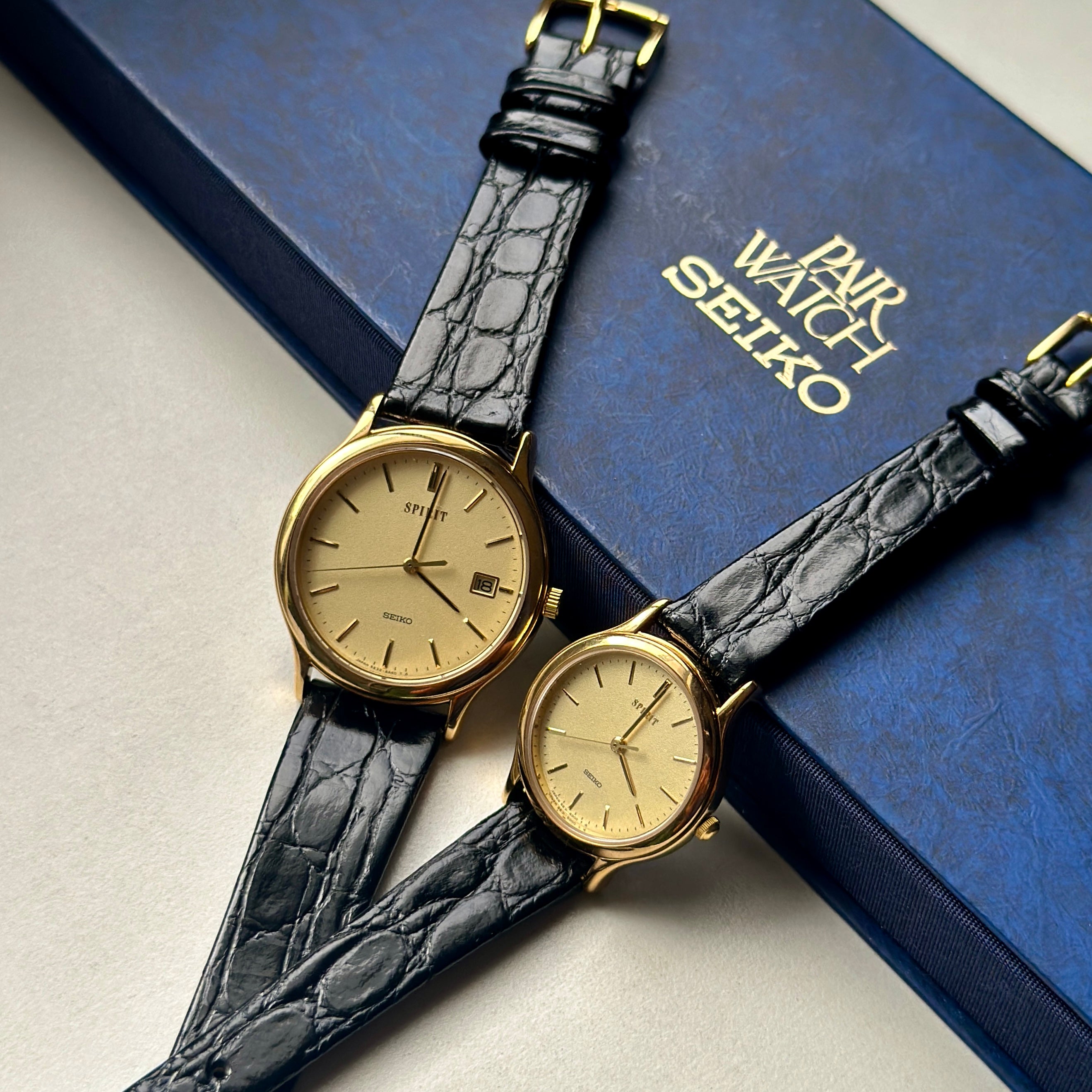 1999 Seiko Spirit Pair 5E32-6A30 / 5E31-6C80