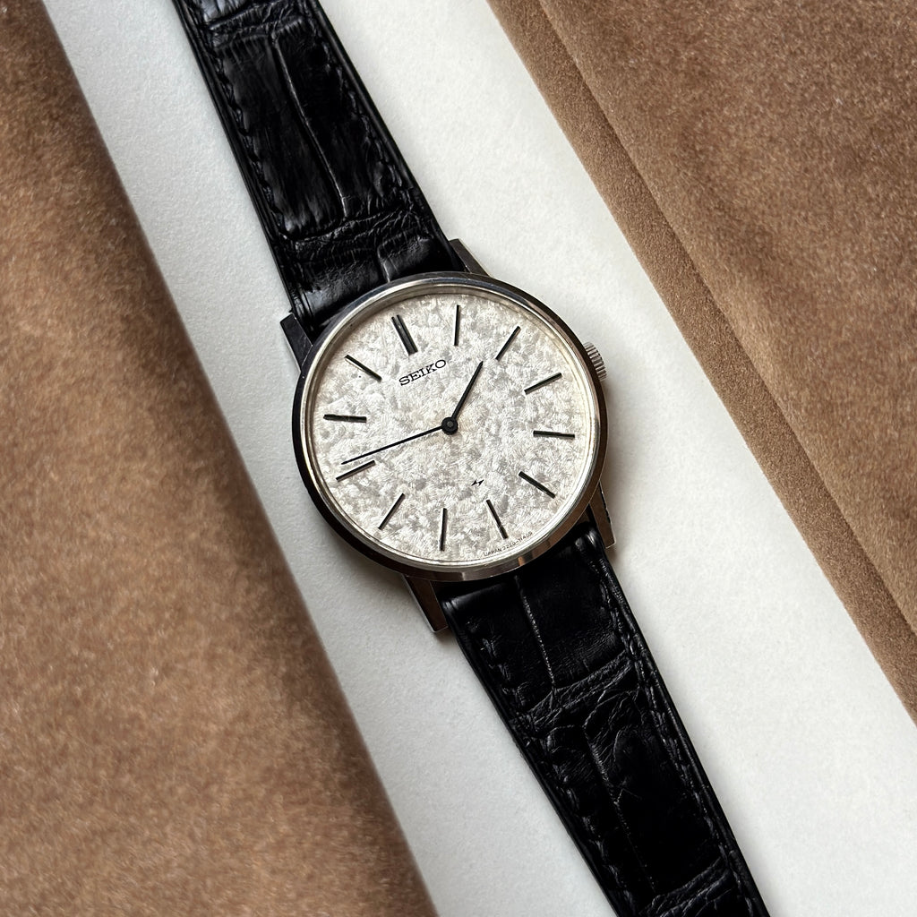 1975 Seiko Chariot Koyuki textured dial 2220-0430